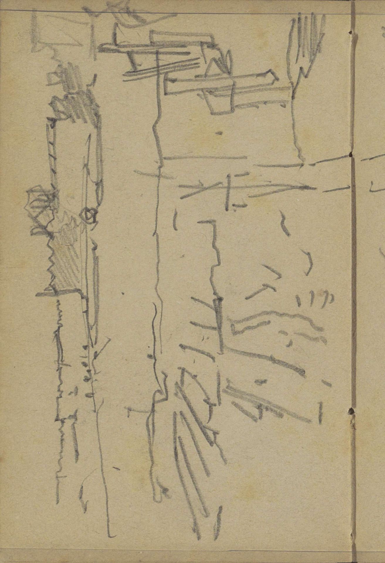 Landschap met bebouwing by George Hendrik Breitner