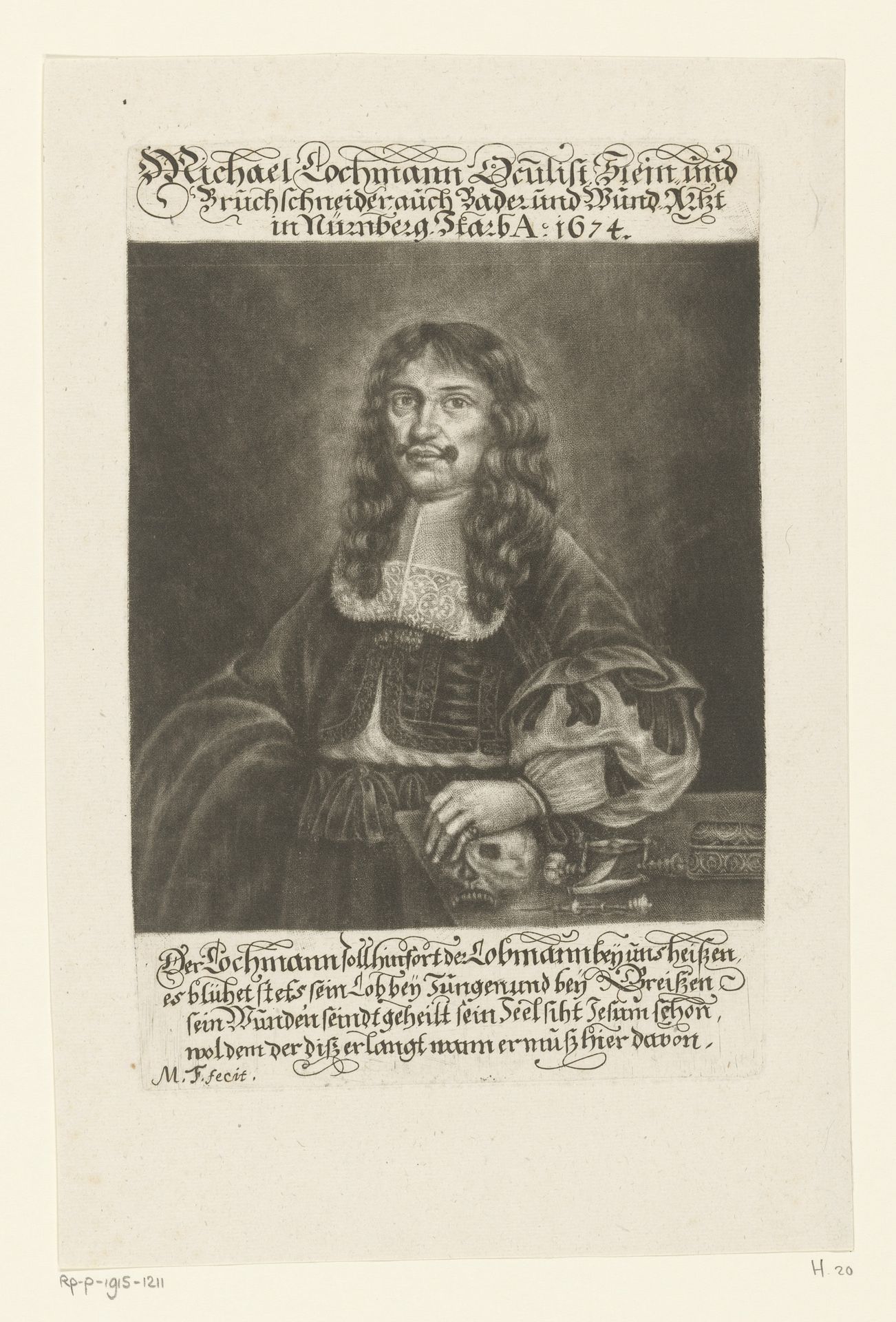 Portret van Michael Lochmann by Michael Fennitzer
