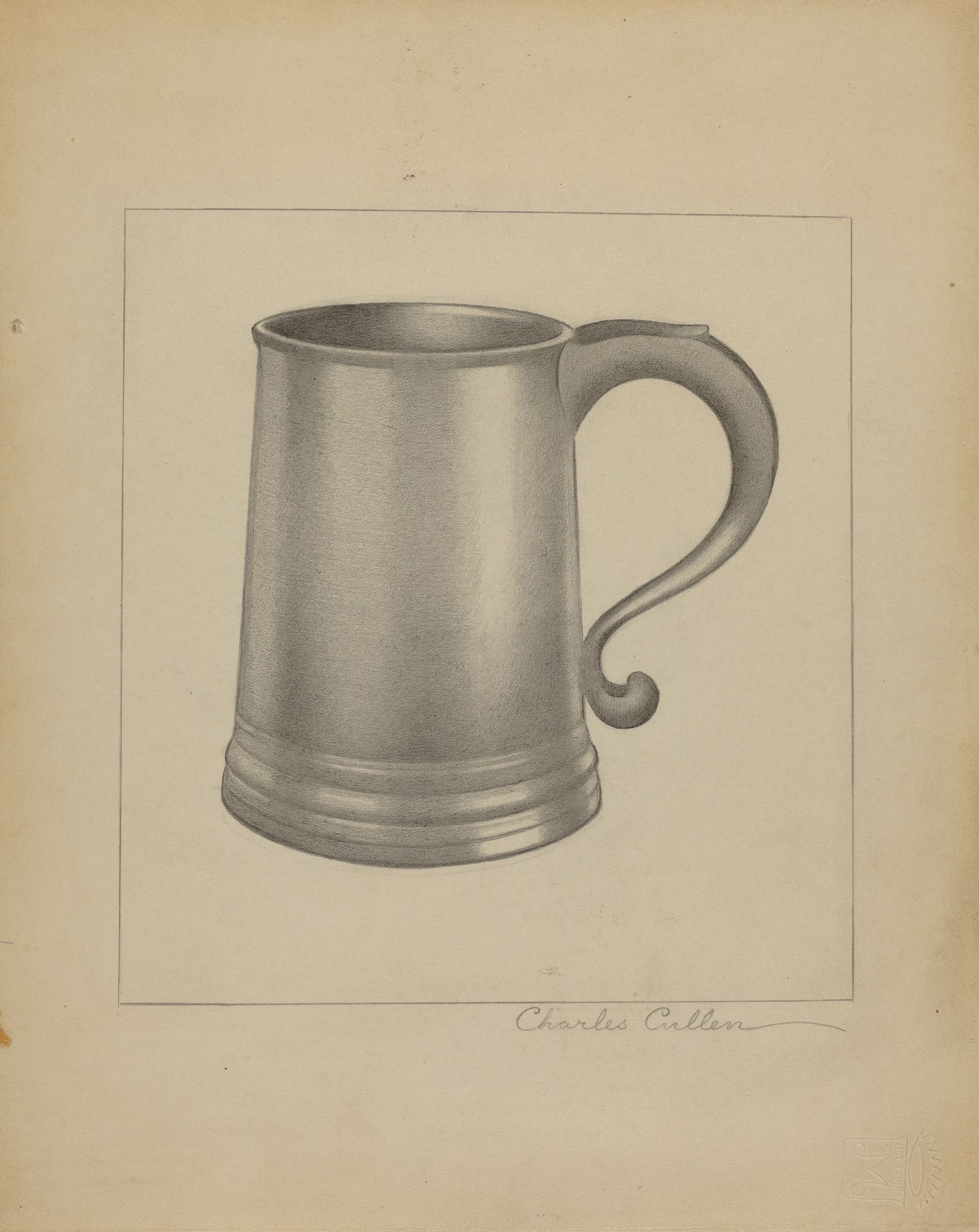 Pewter Mug by Charles Cullen