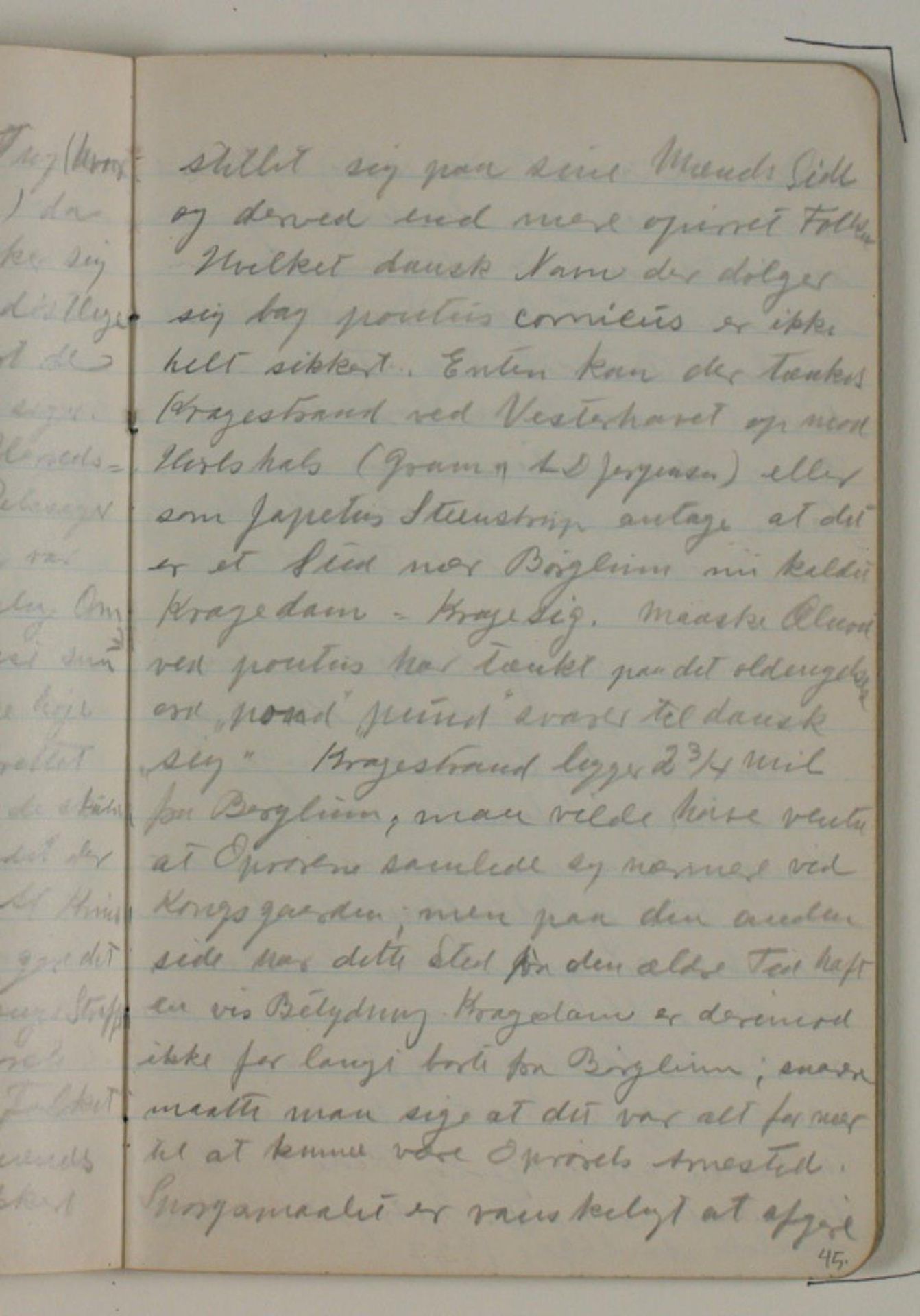 Notater vedrørende Ælnods saga om Knud den Helliges færd i Vendsyssel. Uddrag fra Historisk Tidsskrift, Hans Olrik by Niels Larsen Stevns