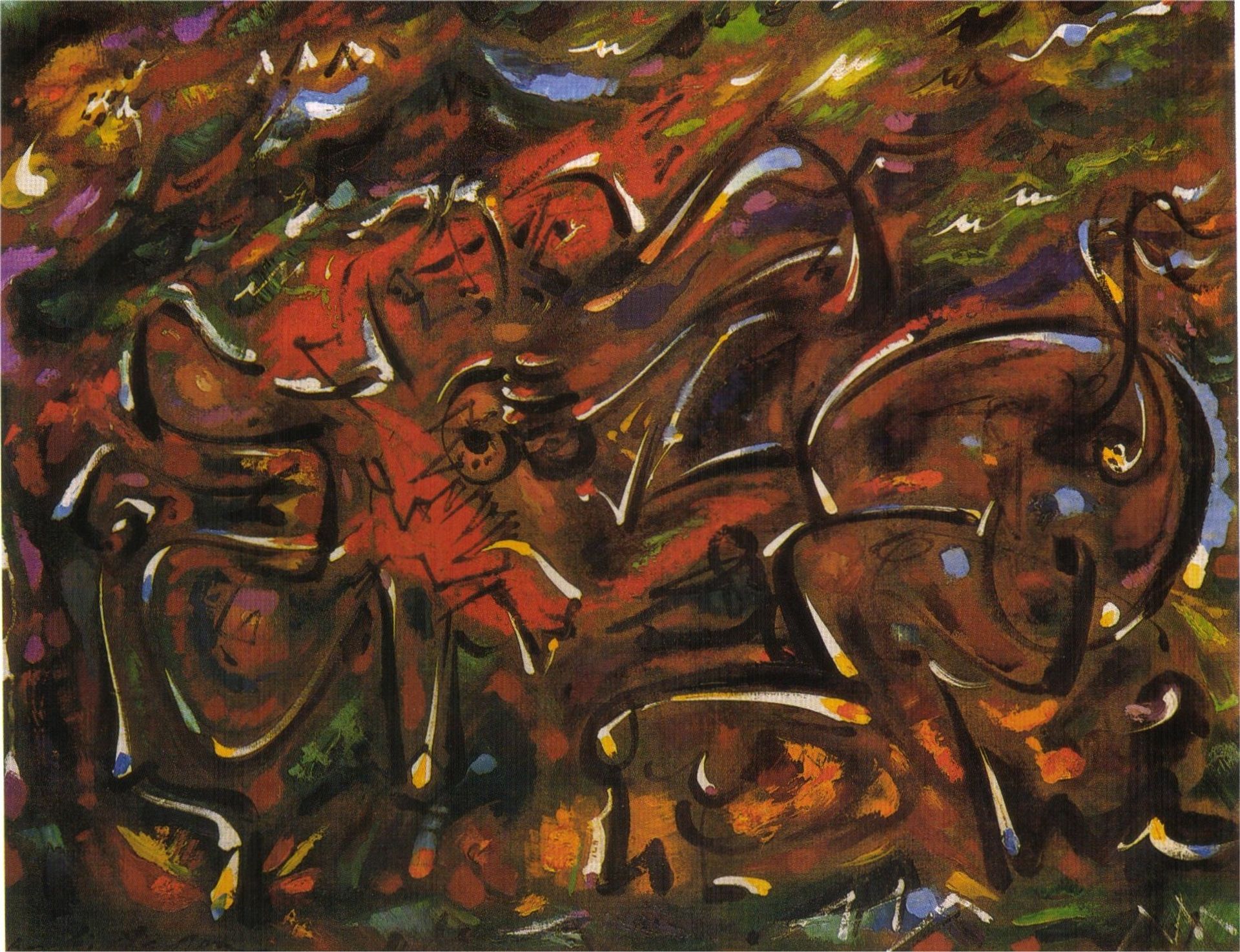 Games Centaurs by Andre Masson
