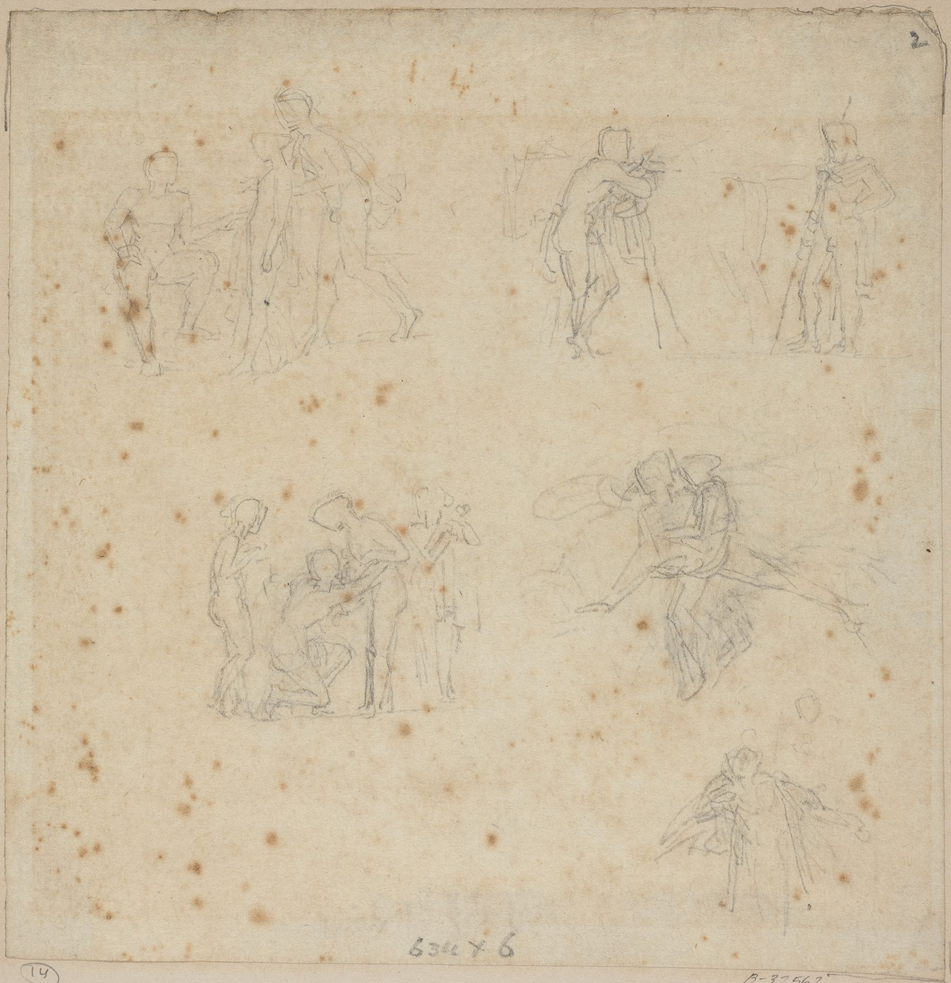 Figure Studies by John Flaxman
