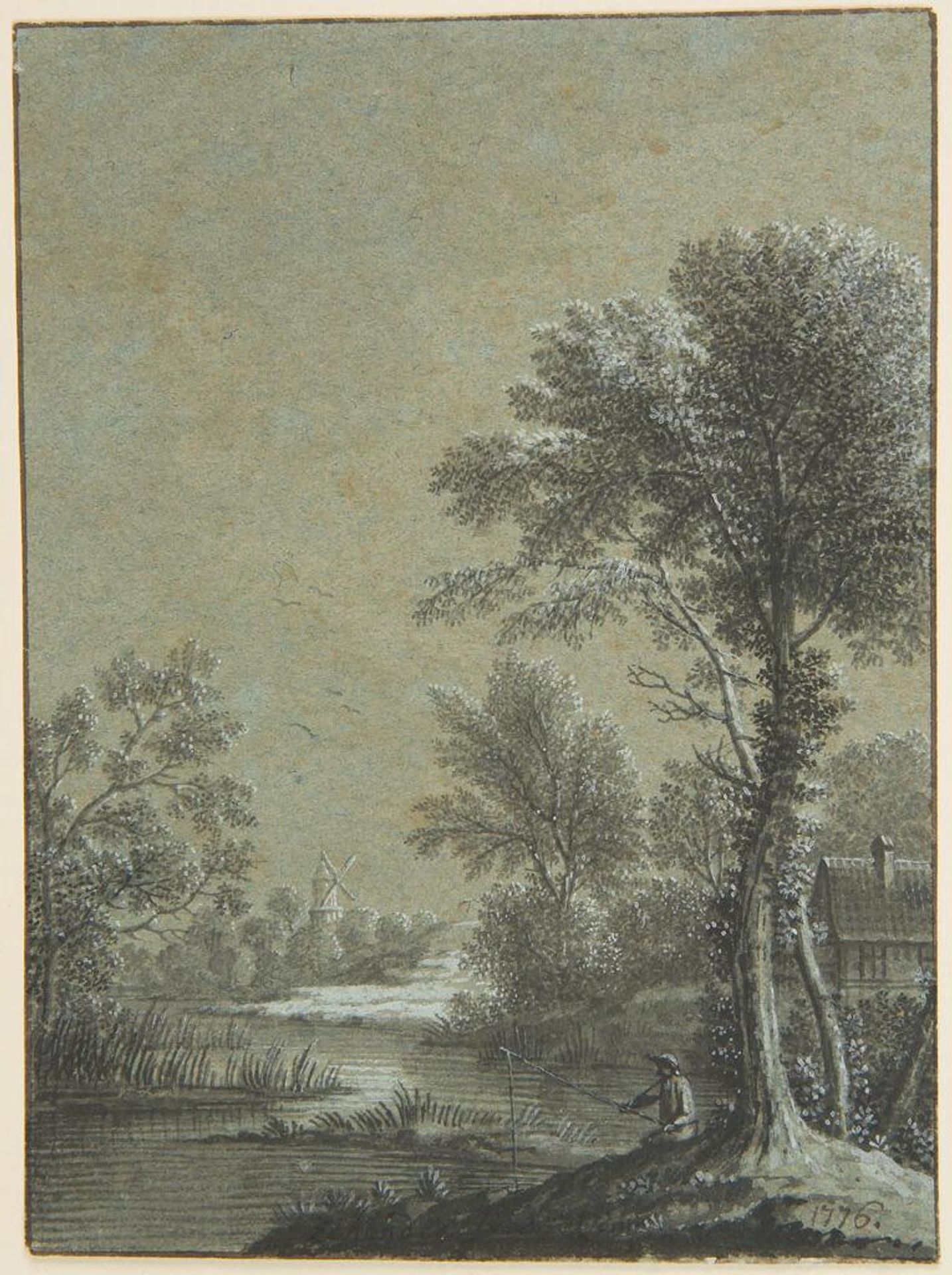 Landscape by Karl Ludwig Zehender