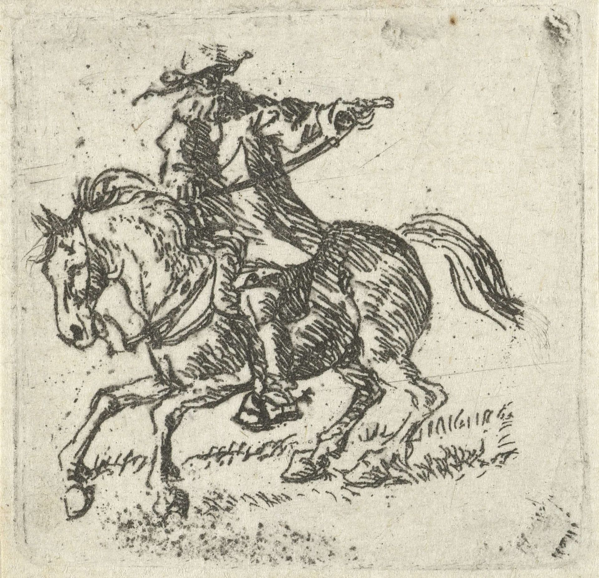 Ruiter by Pieter Bodding van Laer