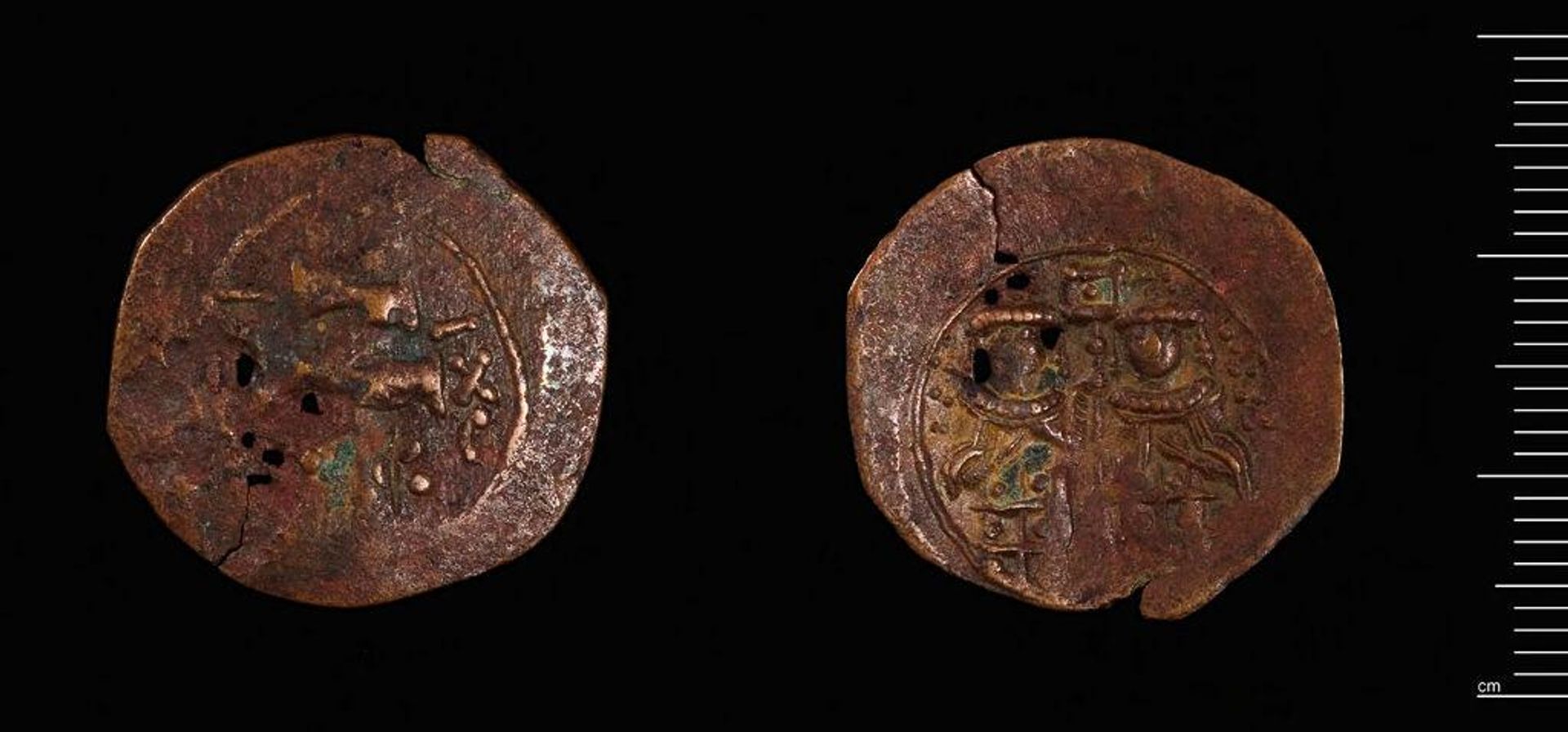 Copper Trachy of Andronikos II by Andronikos II