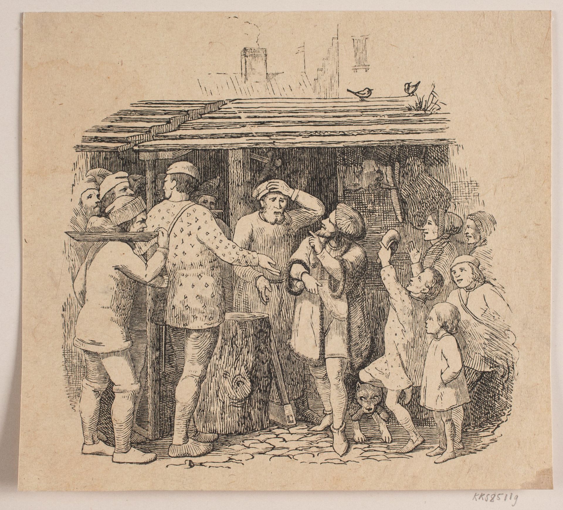 Uglspil og slagteren by Anonymous