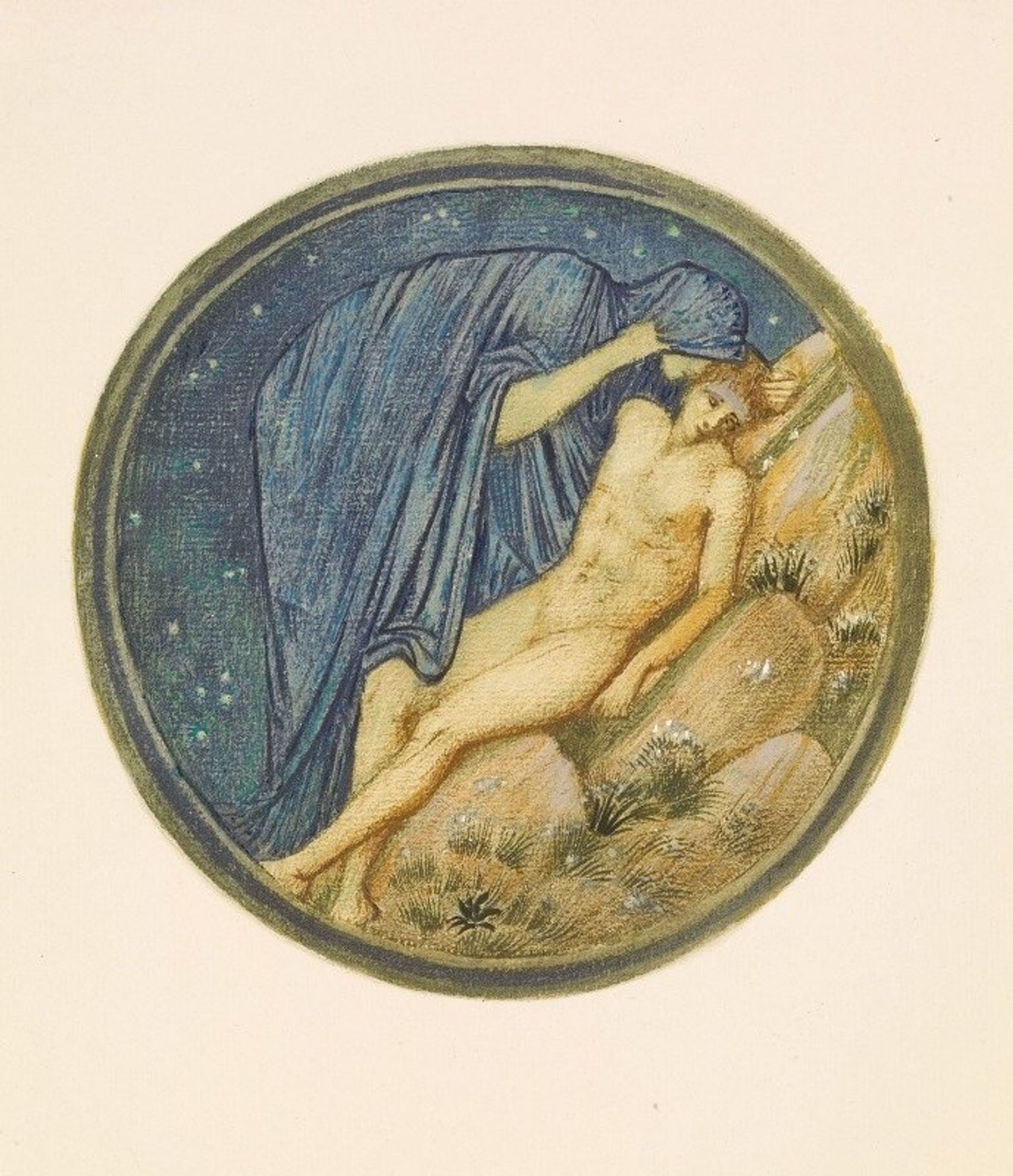 Day and Night by Edward Burne-Jones