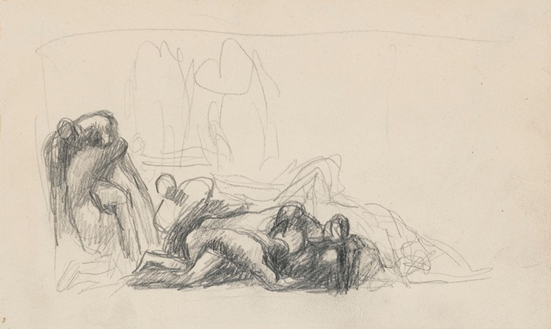 John Howard visiting a Lazaretto by George Romney