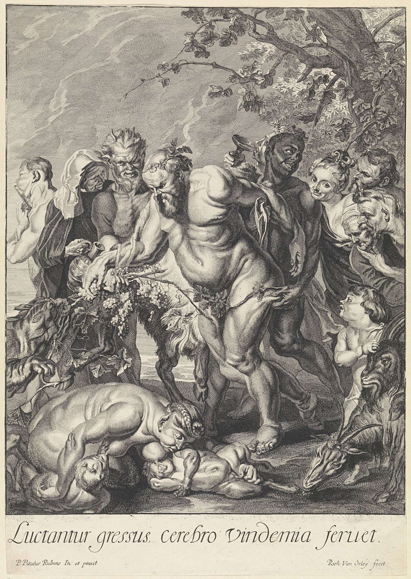Dronken Silenus by Richard van Orley