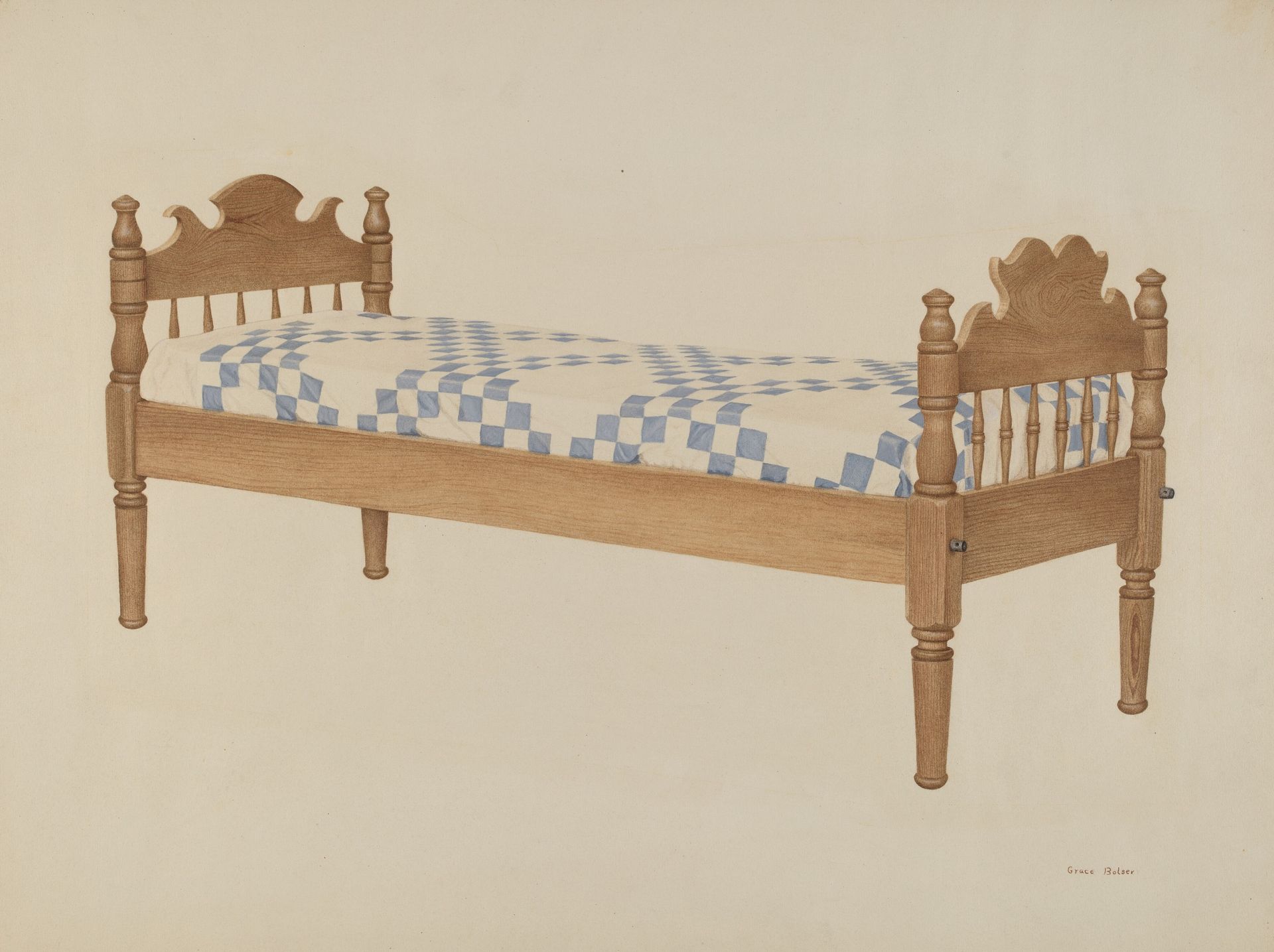Small Day Bed by Grace Bolser