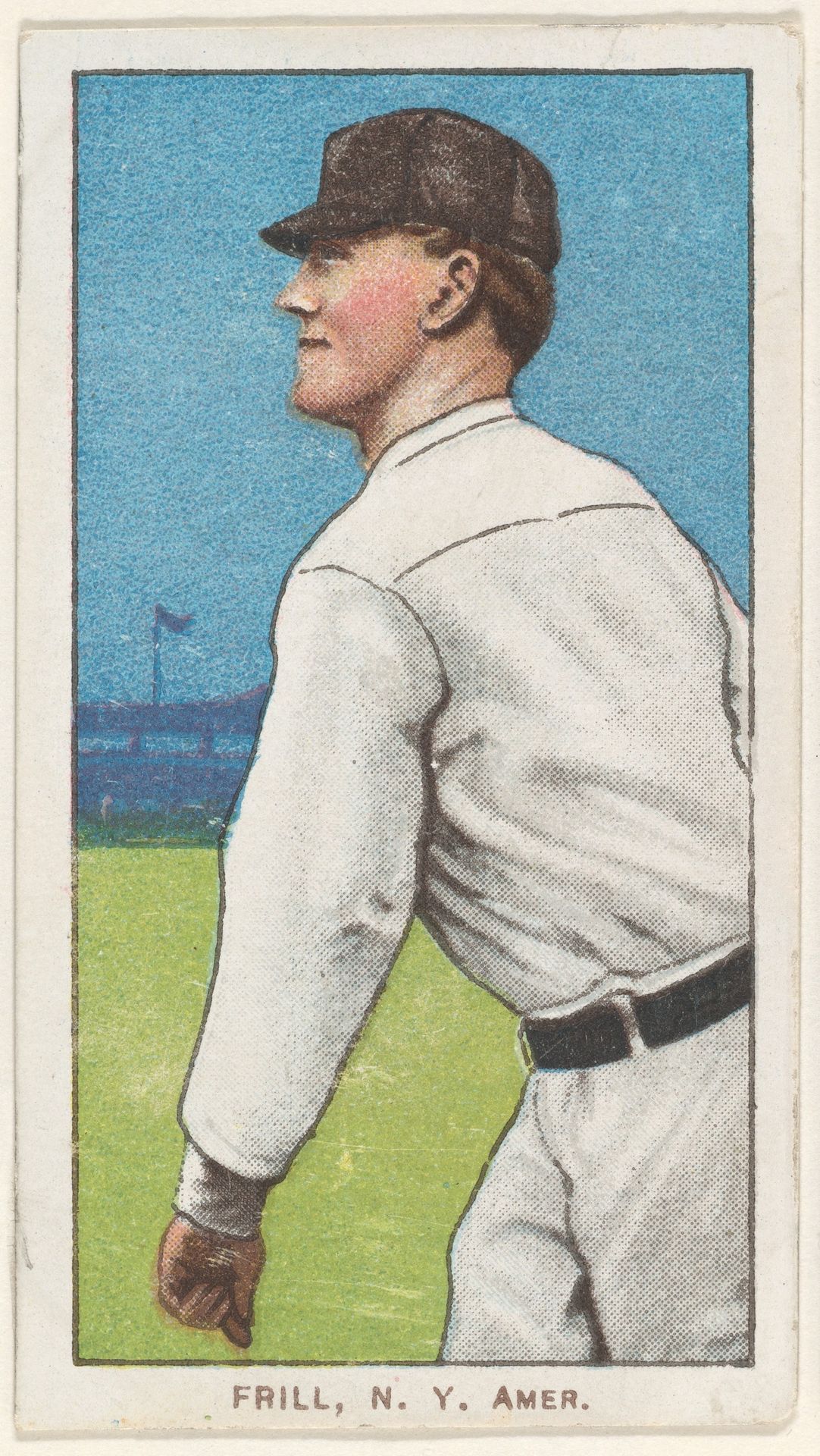 Frill, New York, American League, from the White Border series (T206) for the American Tobacco Company by American Tobacco Company