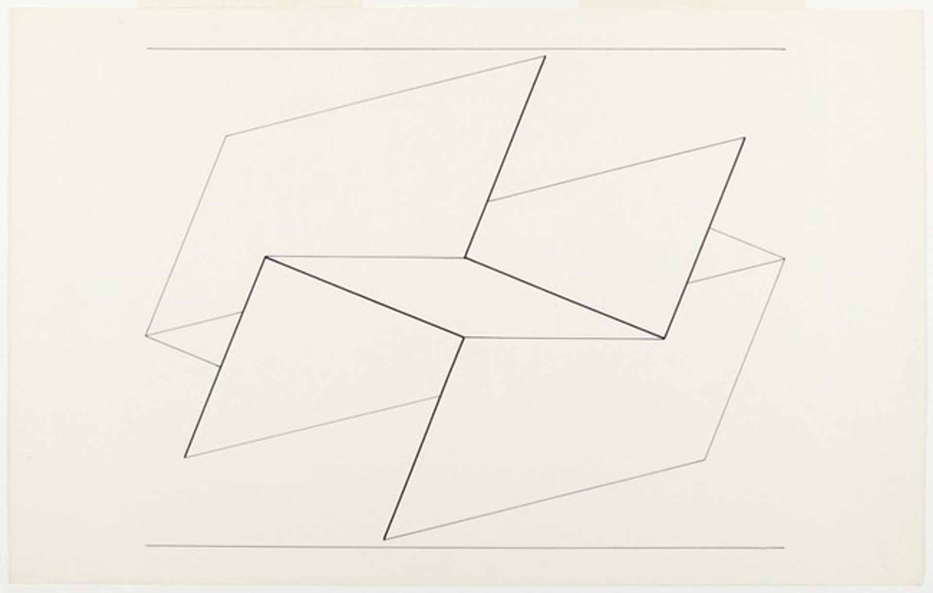 Structural Constellation VI by Josef Albers