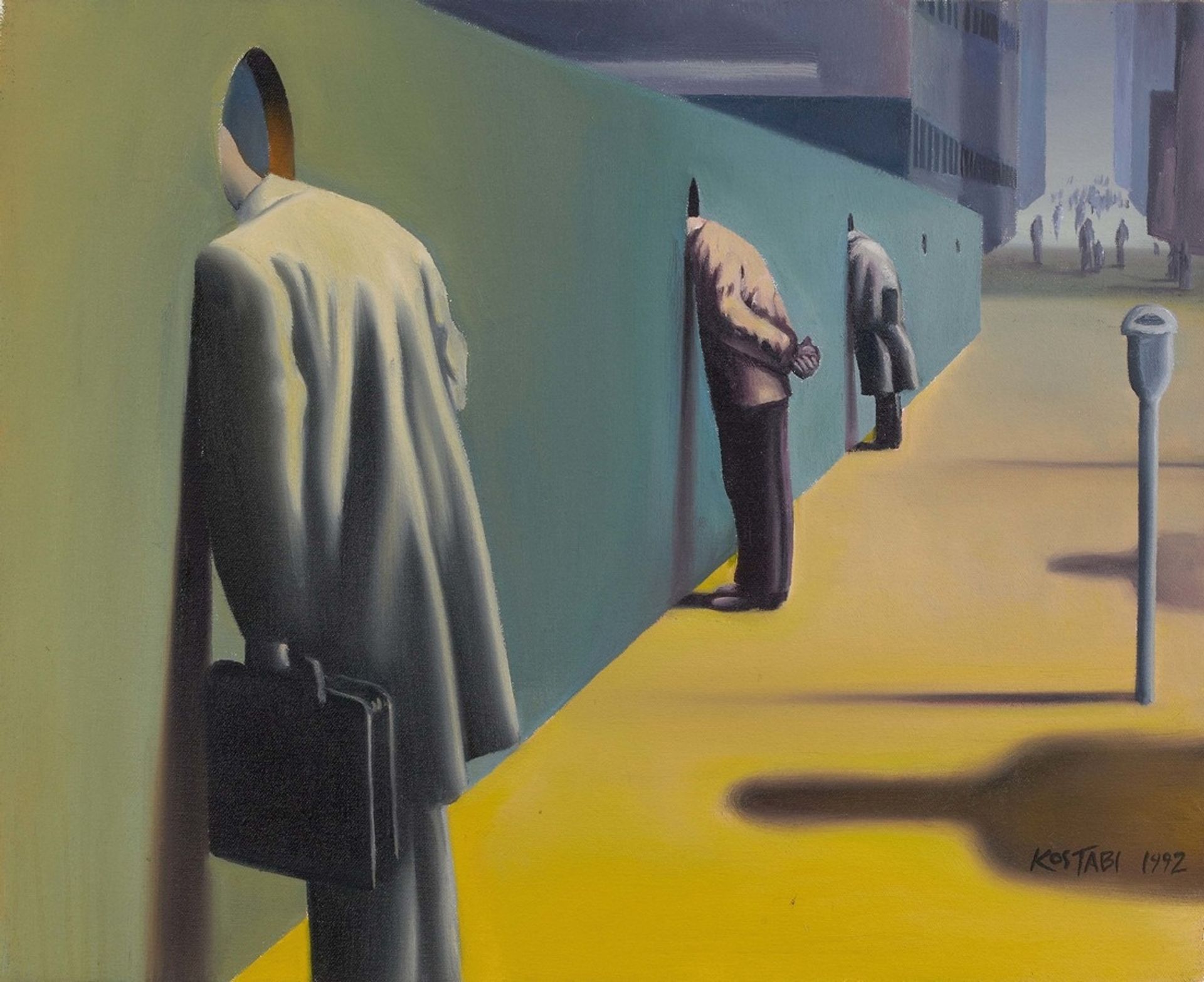 Factory Blues by Mark Kostabi