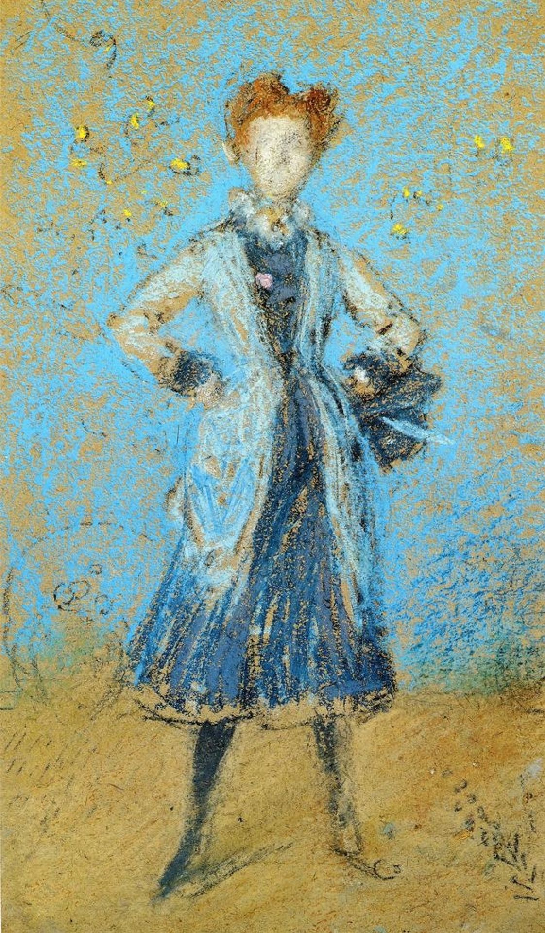 The Blue Girl by James Abbott McNeill Whistler
