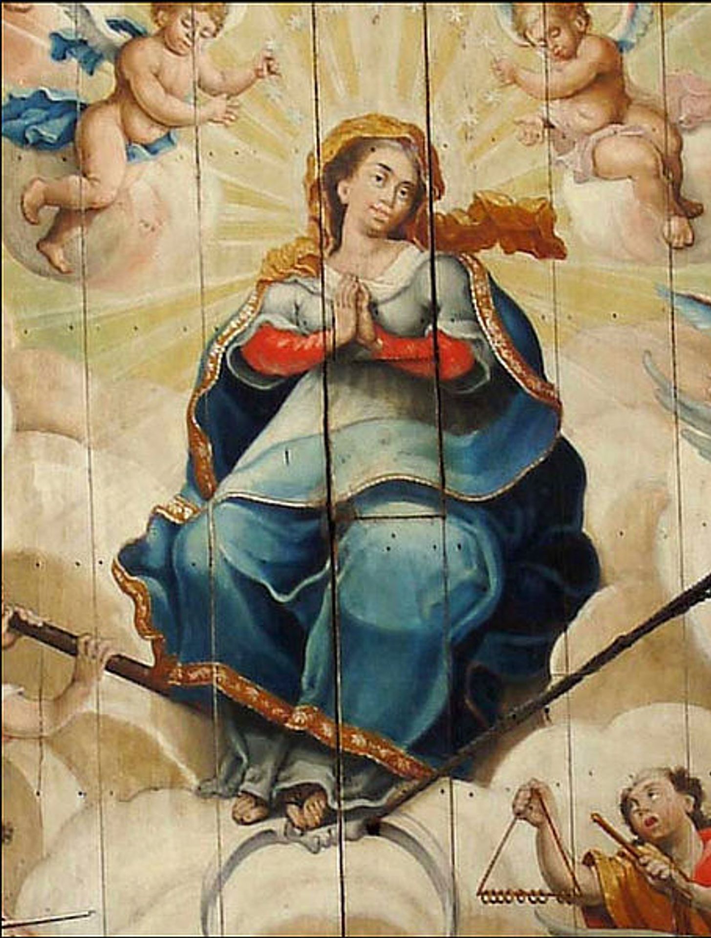 Nossa Senhora da Porciúncula by Mestre Ataíde