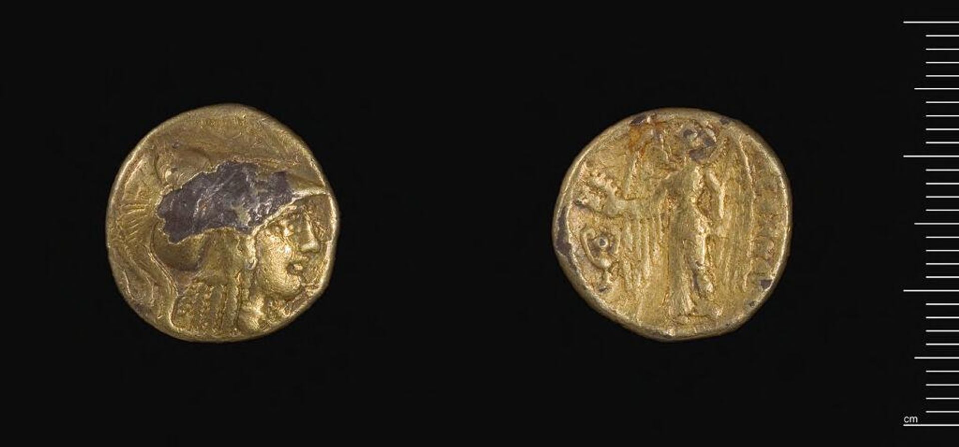 Plated stater of Alexander the Great by Alexander III, the Great