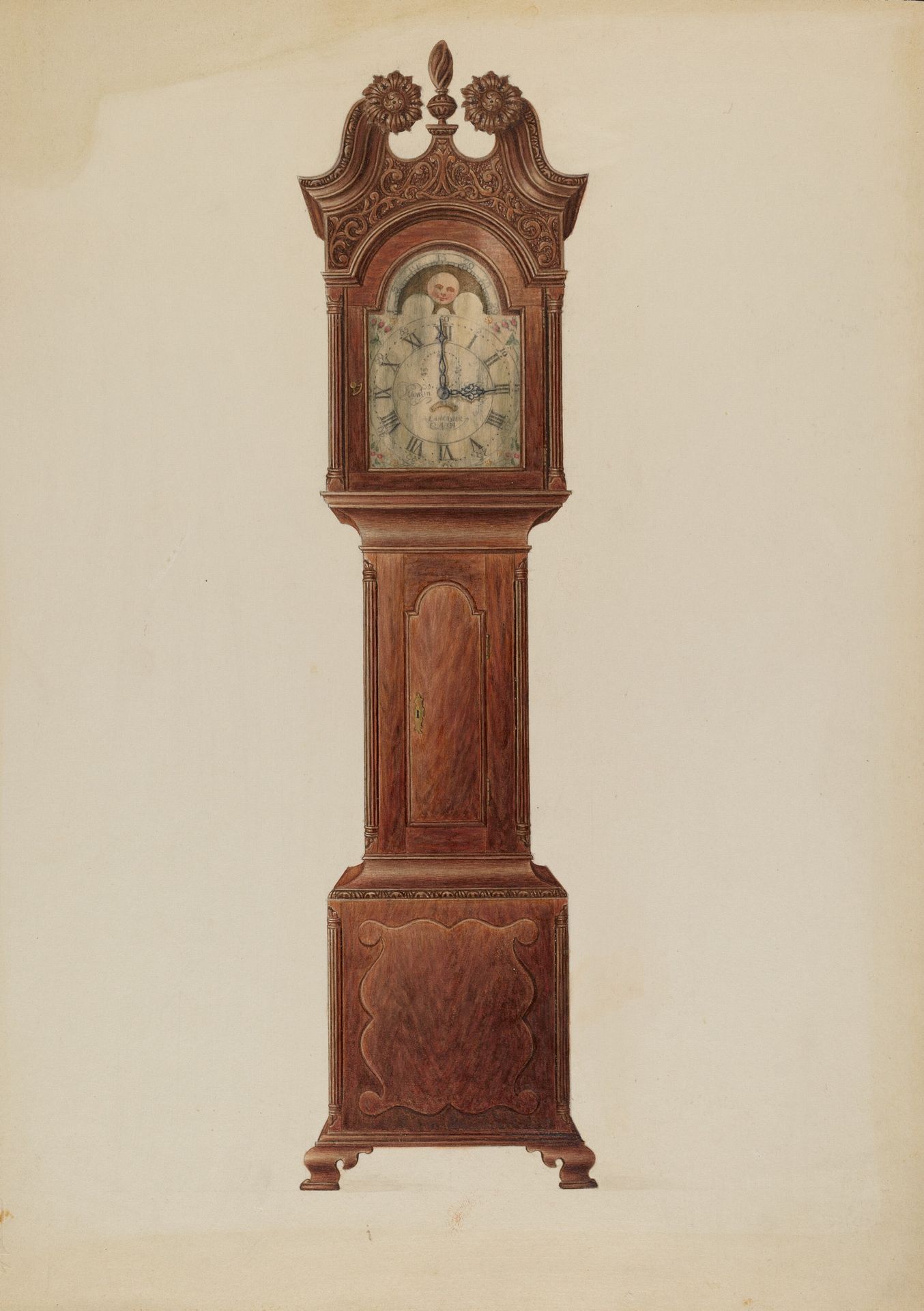 Tall Clock by Frank Wenger