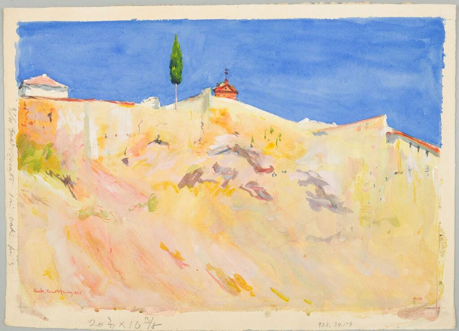 Buildings, Ronda, Spain by Robert David Gauley