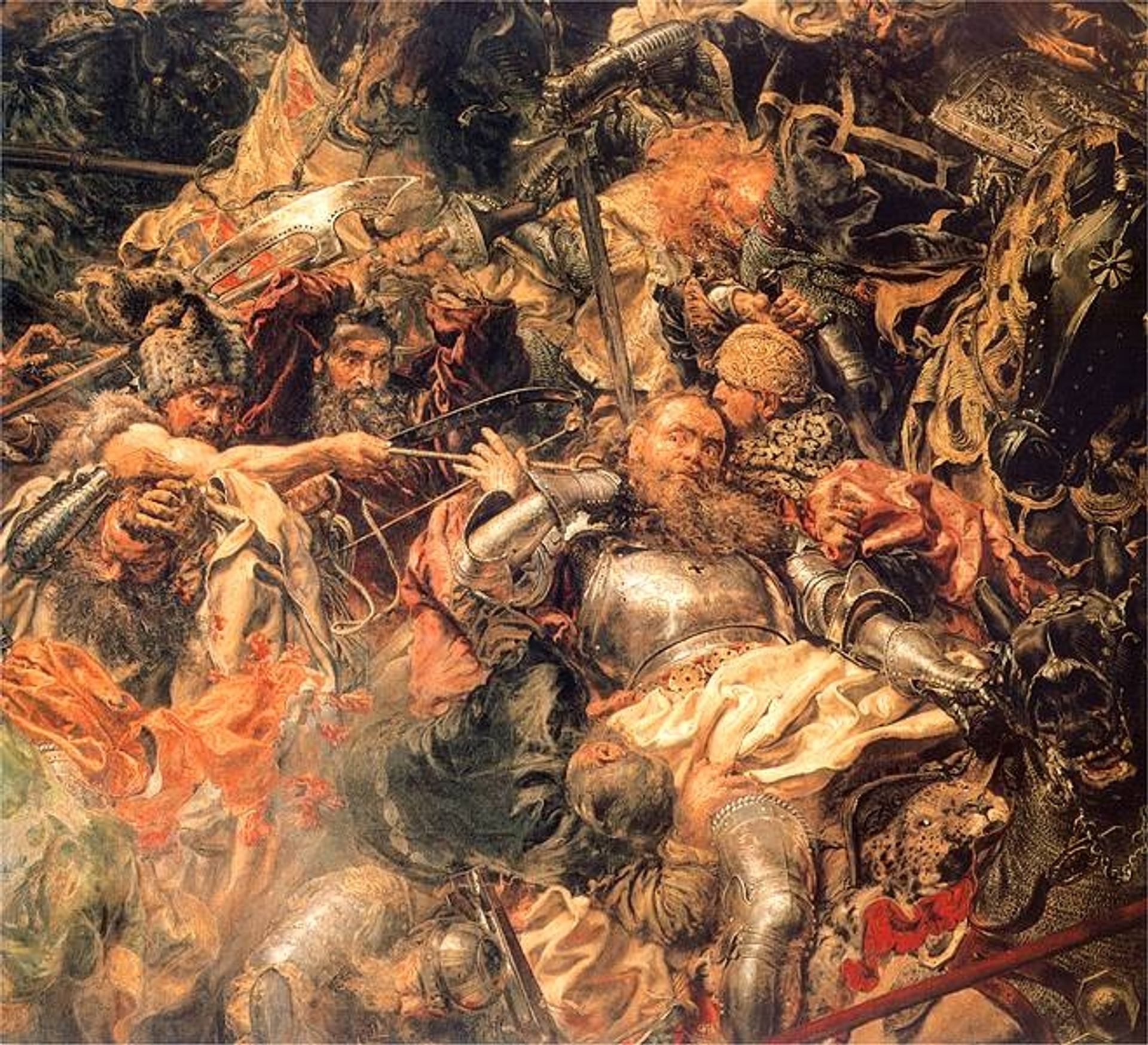 Battle of Grunwald (detail) by Jan Matejko