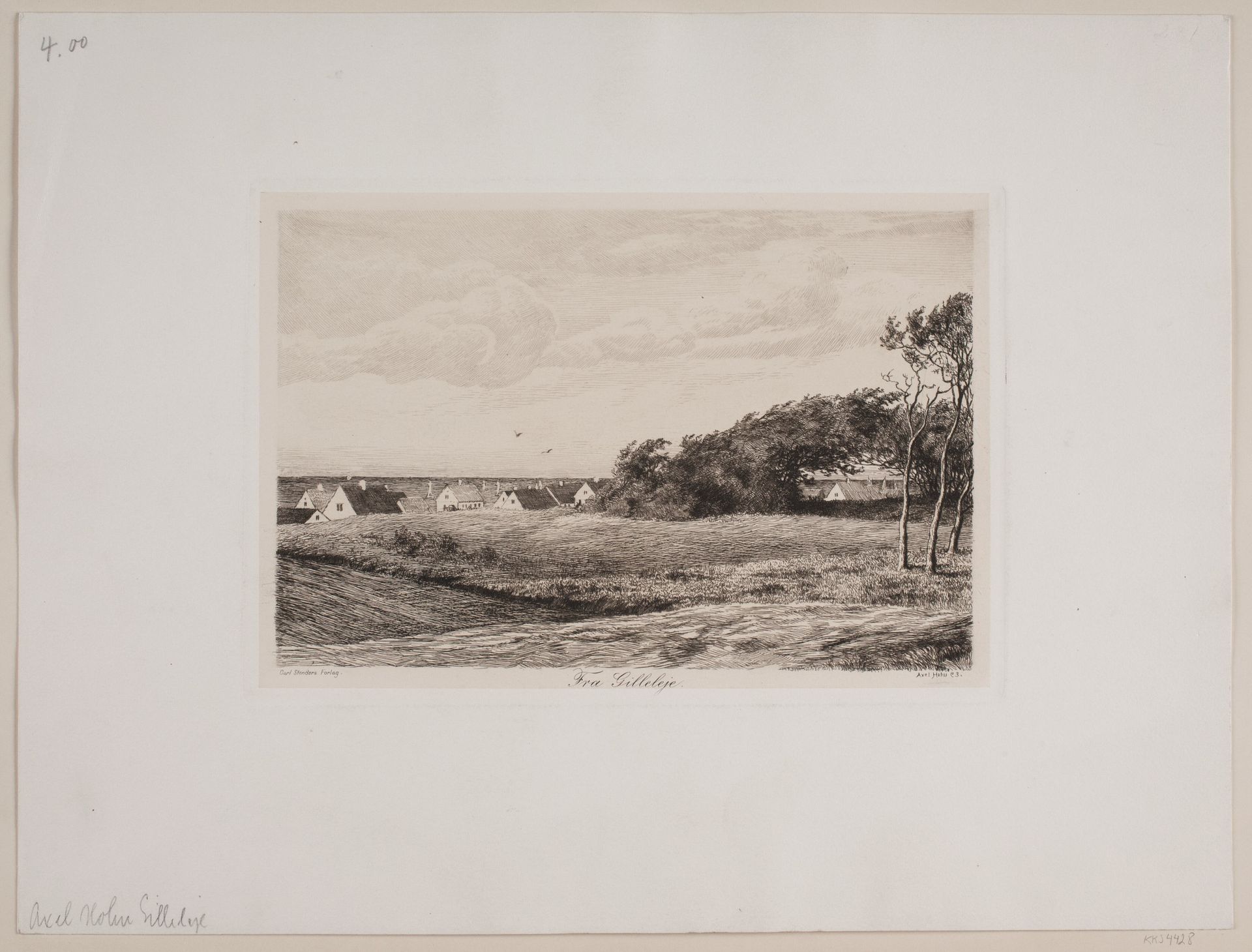 Fra Gilleleje by Axel Holm