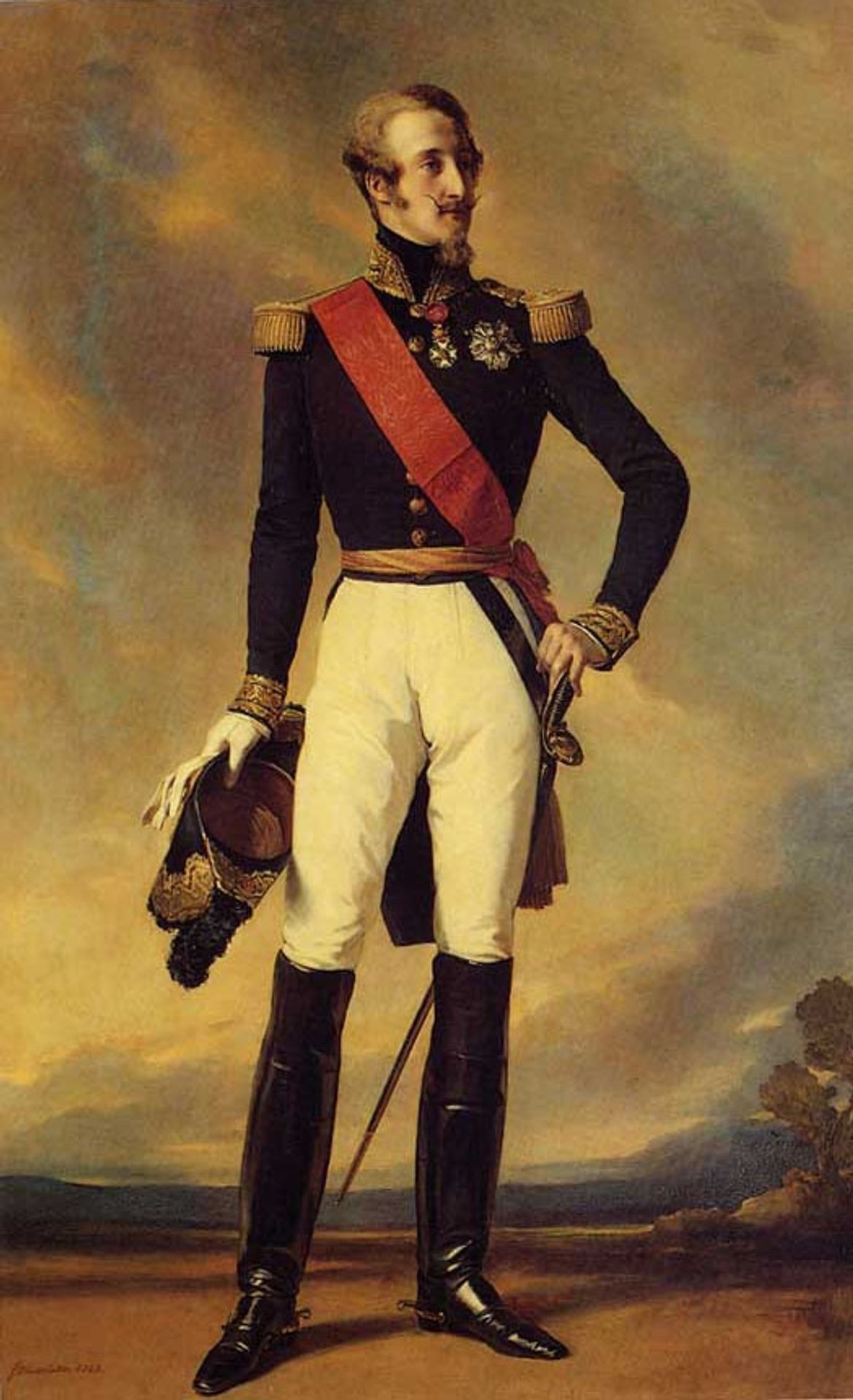 Louis-Charles-Philippe of Orleans Duke of Nemours by Franz Xaver Winterhalter