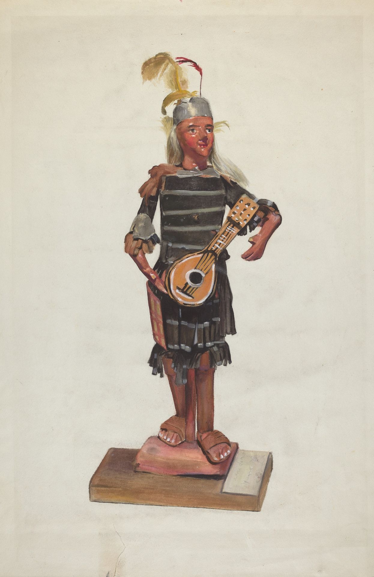 Indian Doll - Winnipeg Brave by Jane Iverson