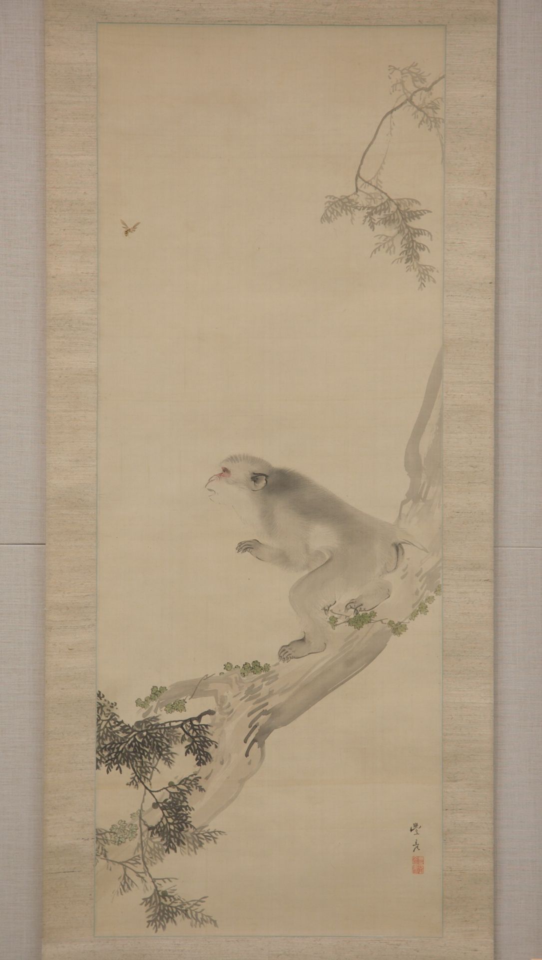 Monkey and Bee by Okamoto Toyohiko