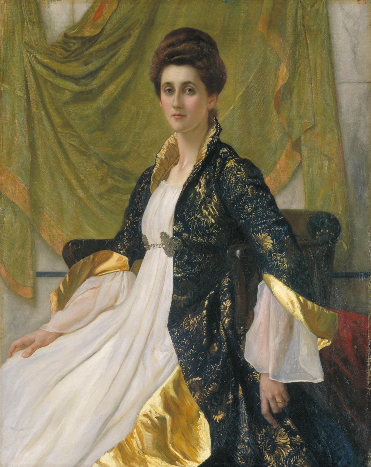 Portrait of Mrs Ernest Moon by Sir William Blake Richmond