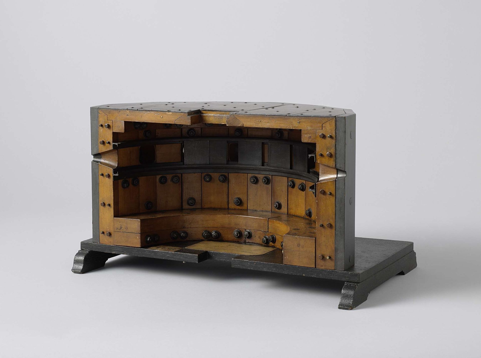 Model of a Section of an Armoured Turret by Rijkswerf Vlissingen