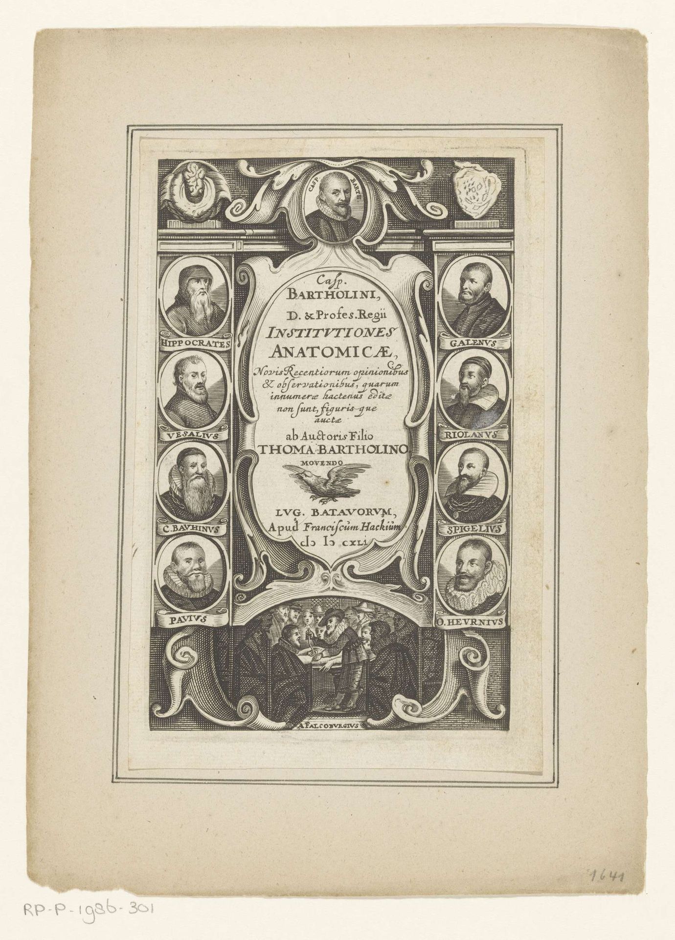 Portretten van artsen by Anonymous