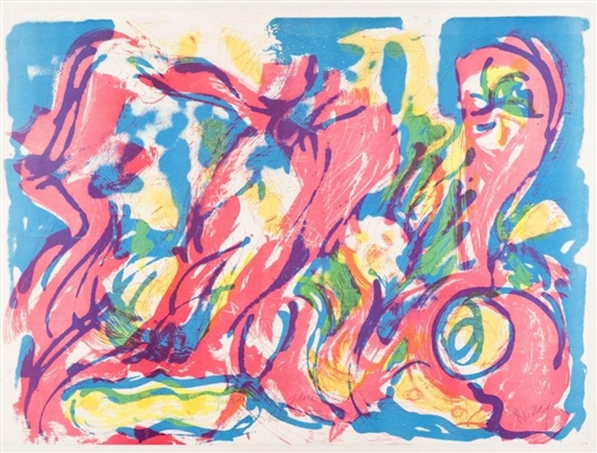 Machine pour Toulouse Lautrec by Jean Messagier