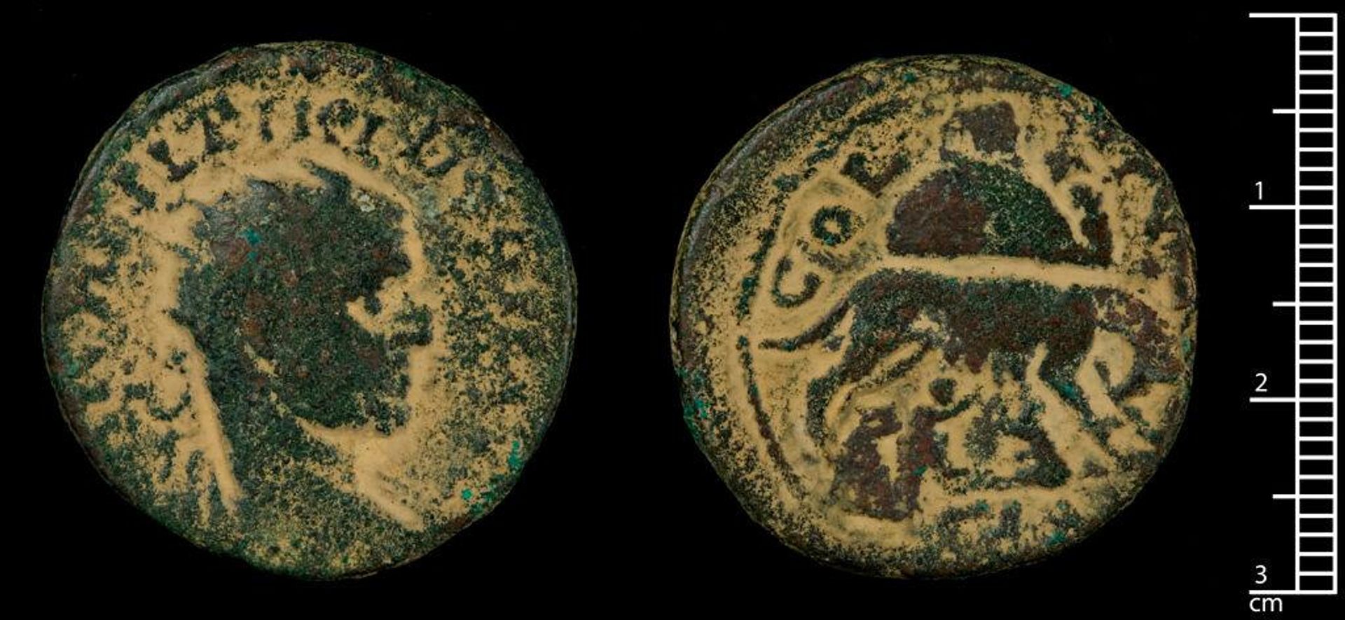 Coin of Neapolis under Philip I by Philip I and II