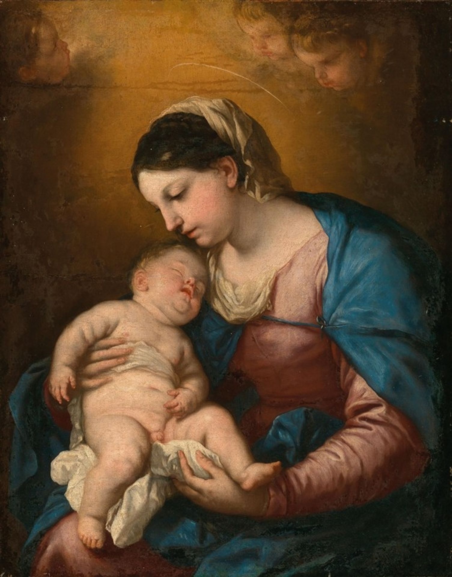 Madonna and Child by Luca Giordano