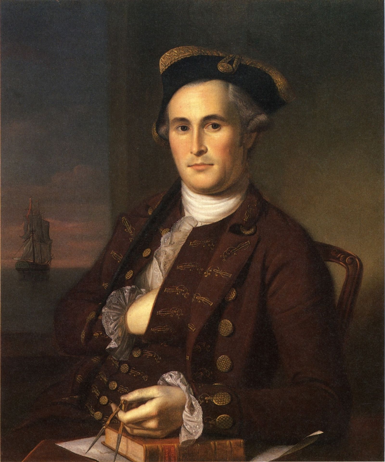 Mordecai Gist by Charles Willson Peale
