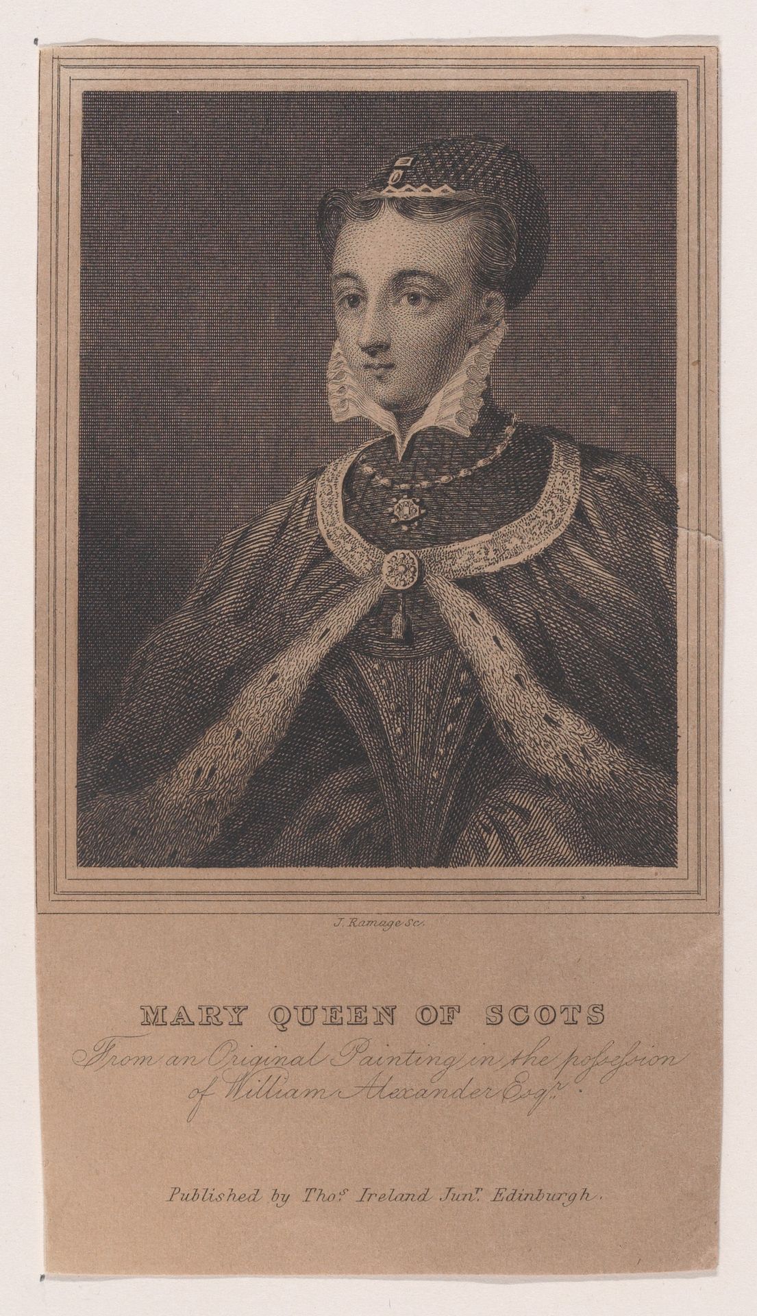 Mary, Queen of Scots by James Ramage