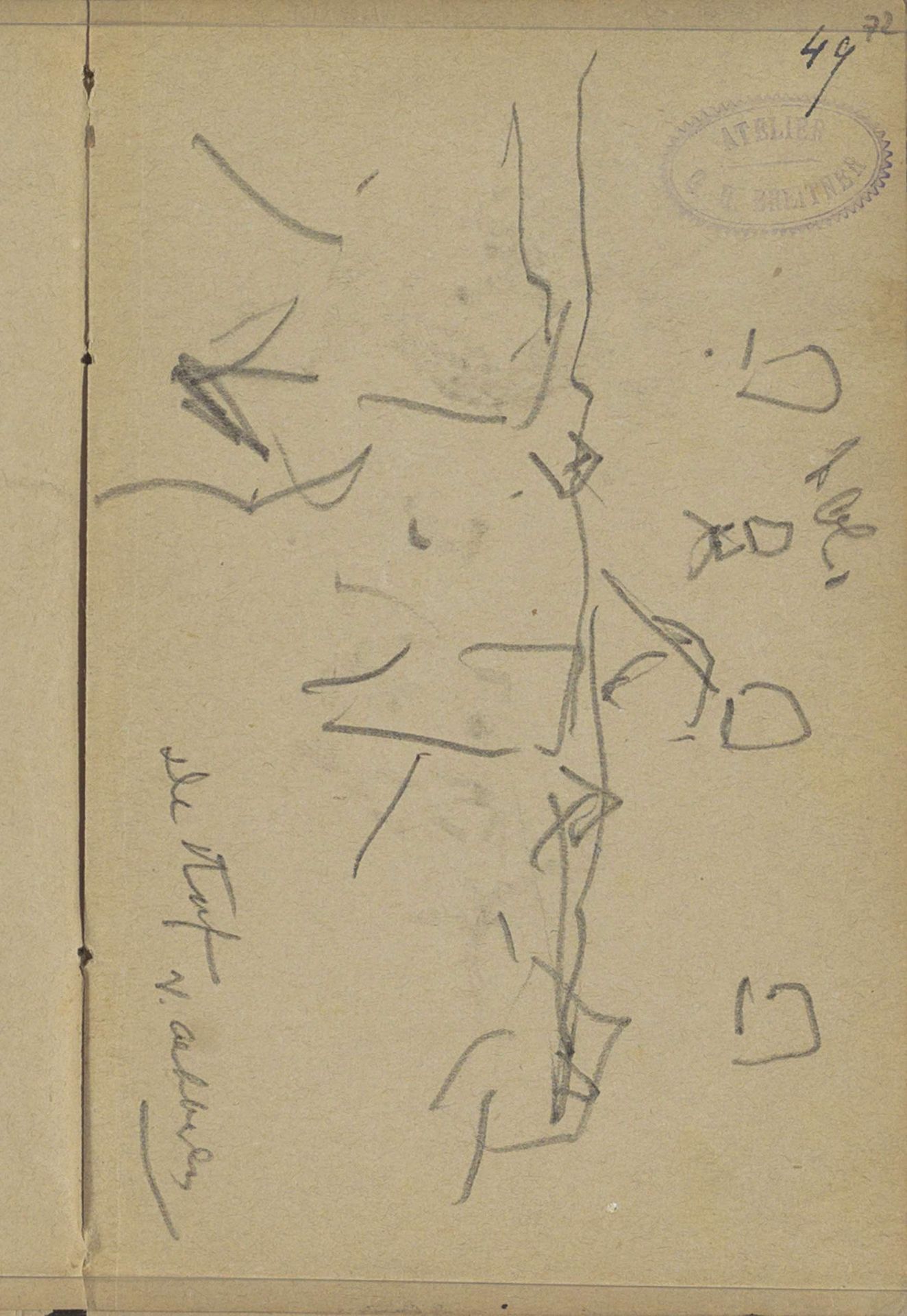 Soldaten, mogelijk te paard by George Hendrik Breitner