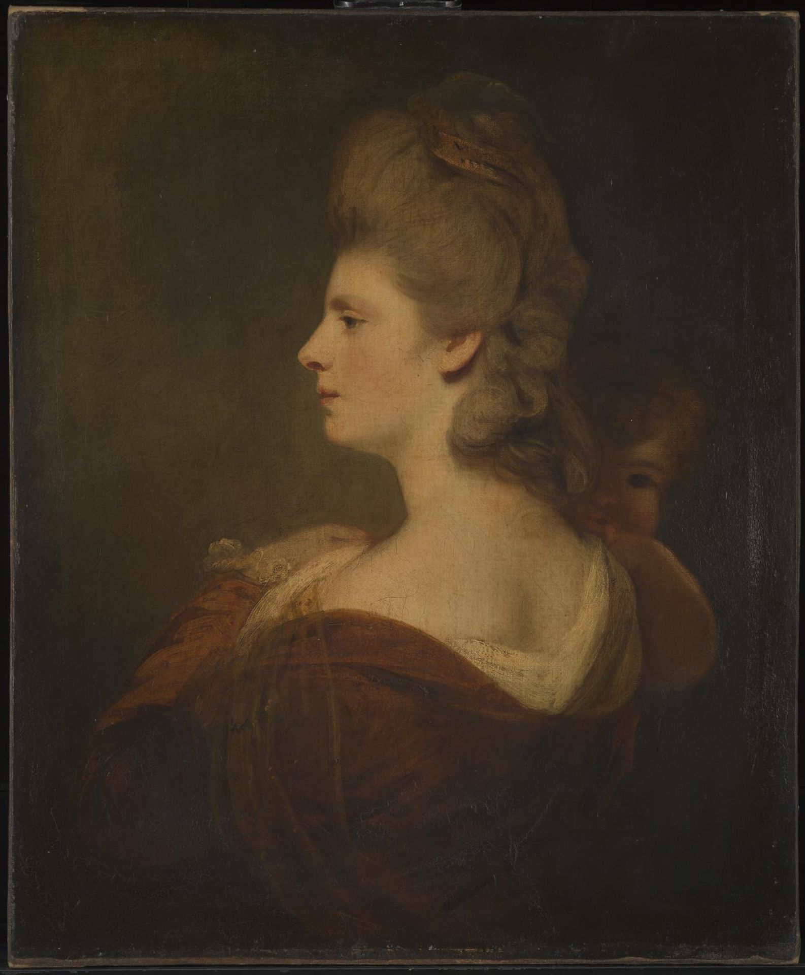 Mrs Fox by  Sir Joshua Reynolds