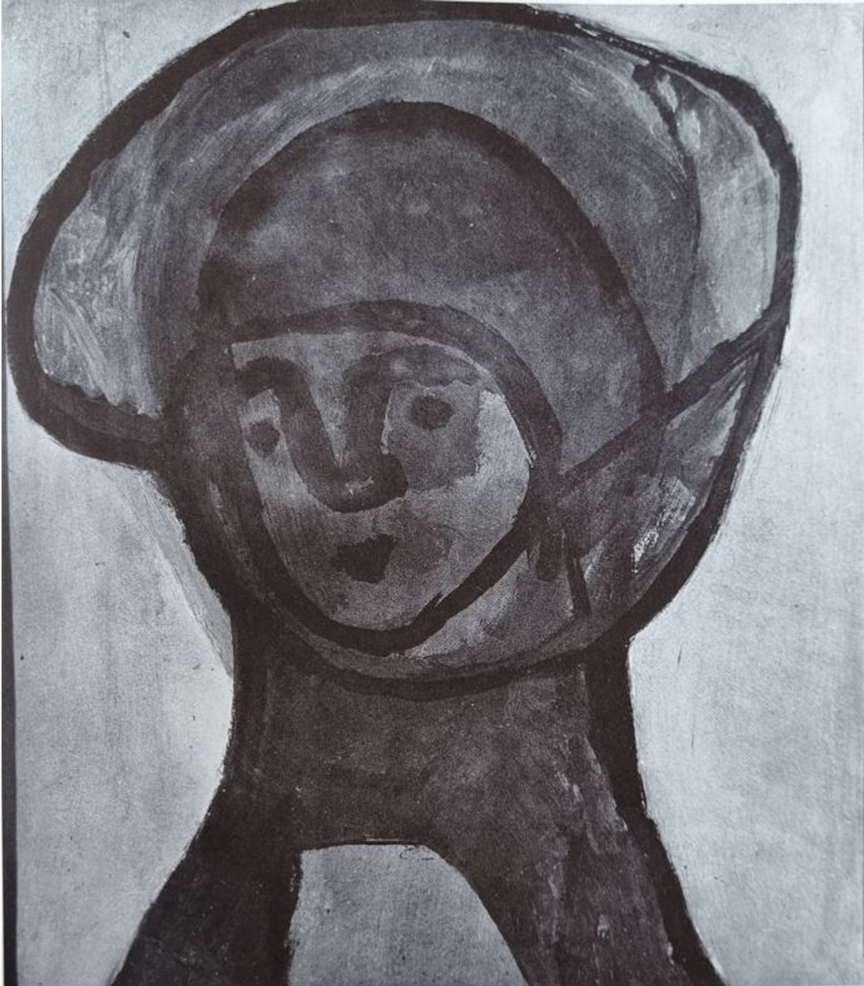 Vajda Lajos Fekete Icon 1936 by Vajda Lajos