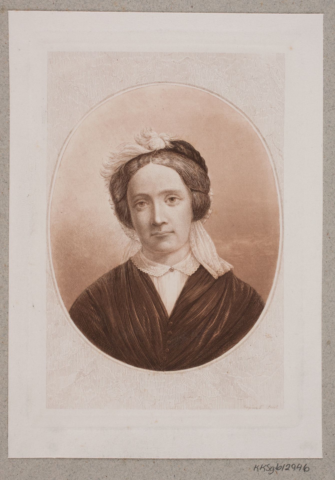 Regine Optata Nielsen by Julius Magnus-Petersen