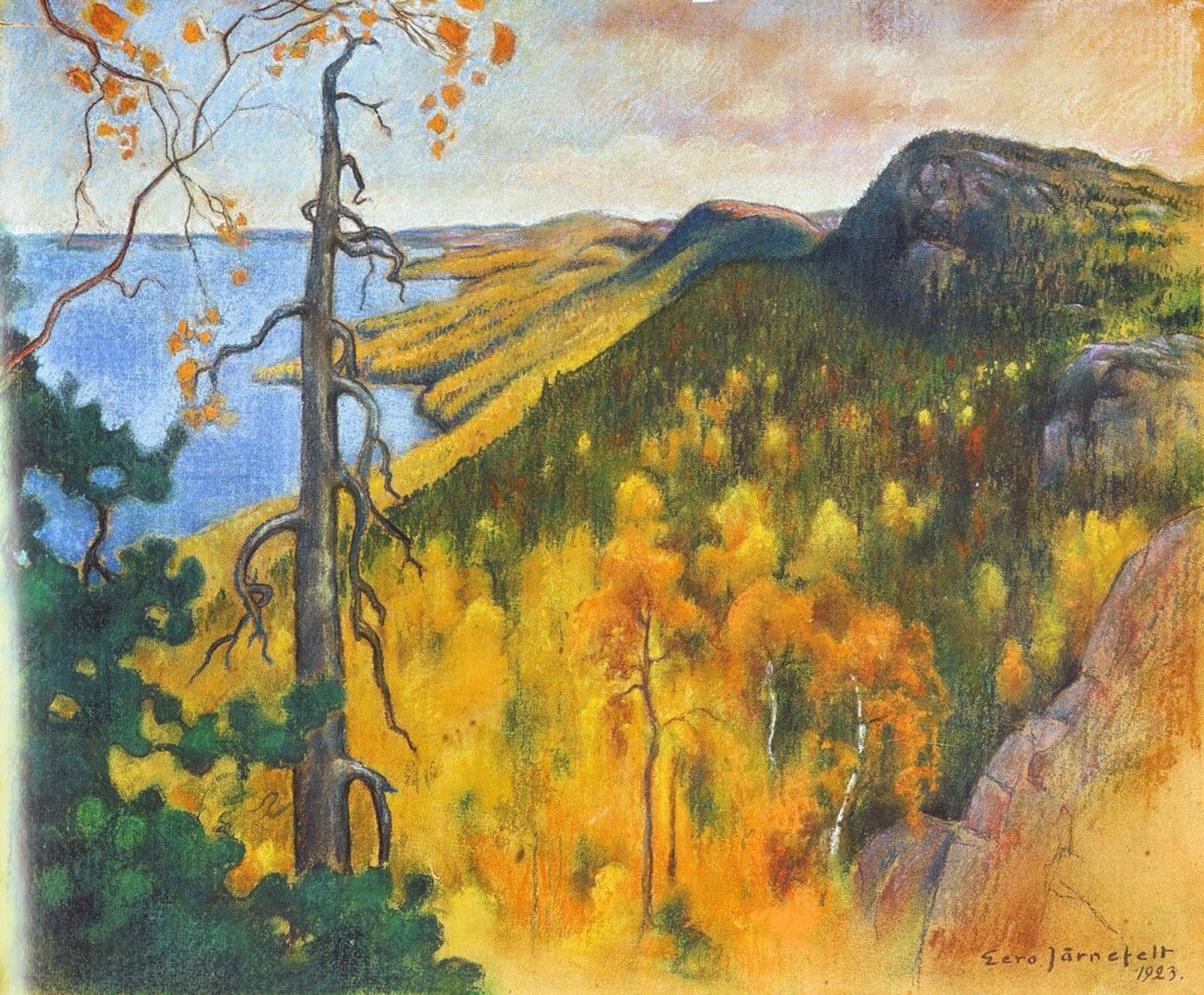 View from Koli by Eero Järnefelt