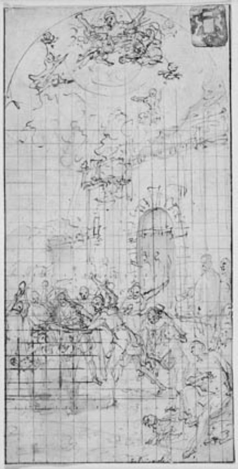 The martyrdom of St Stephen by Anonymous