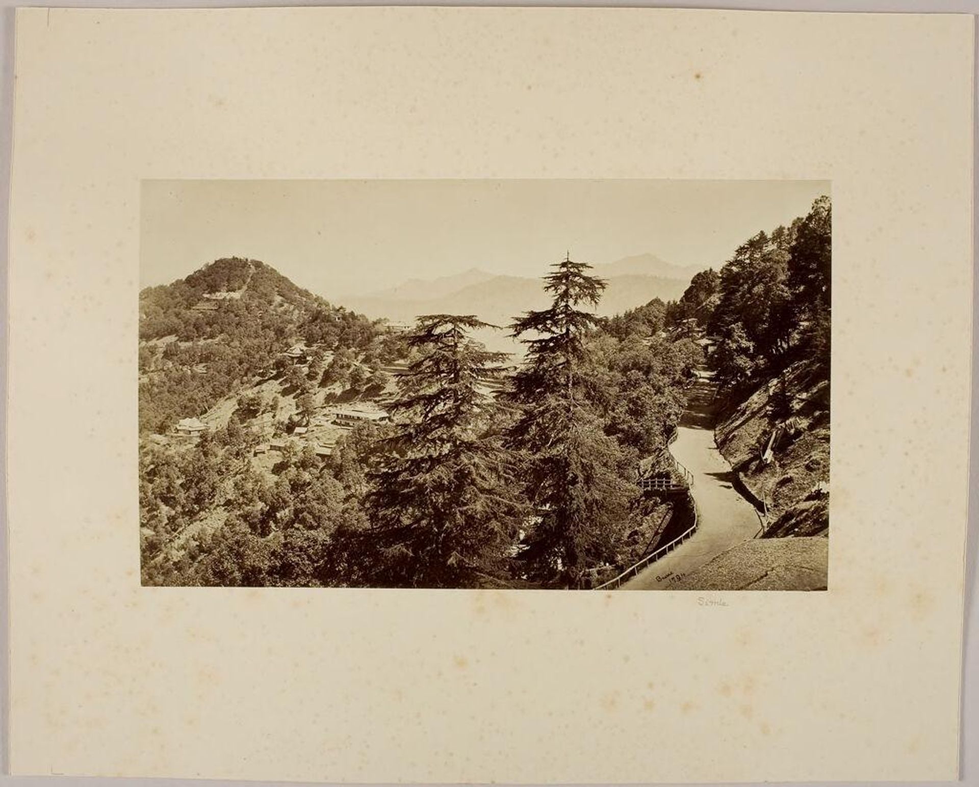 View of Simla by Samuel Bourne