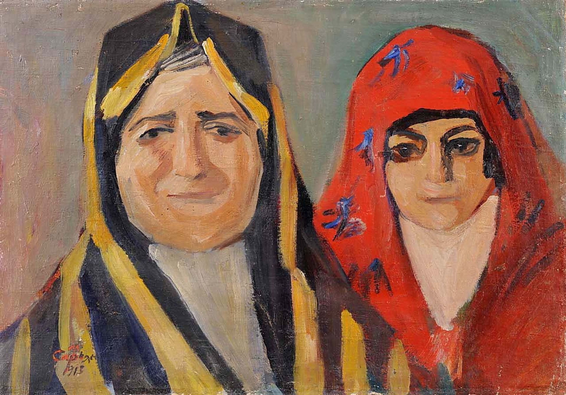 Jewish Ladies in Persia by Martiros Sarian