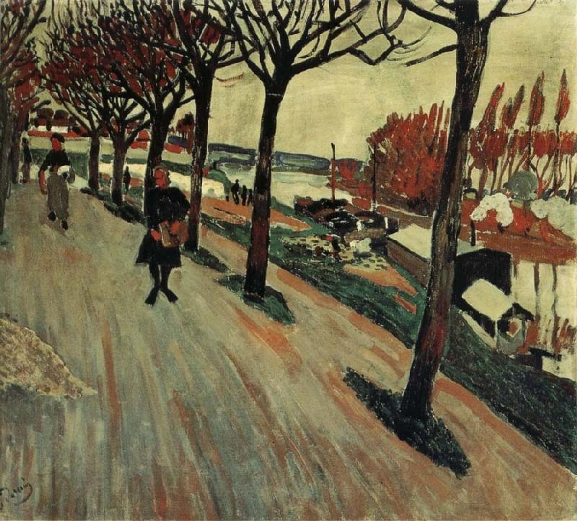 Banks of Seine by Andre Derain