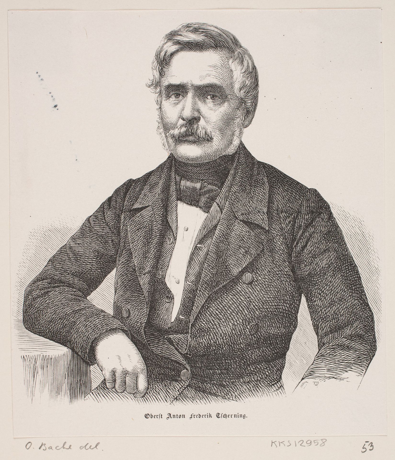 A. F. Tscherning by Anonymous