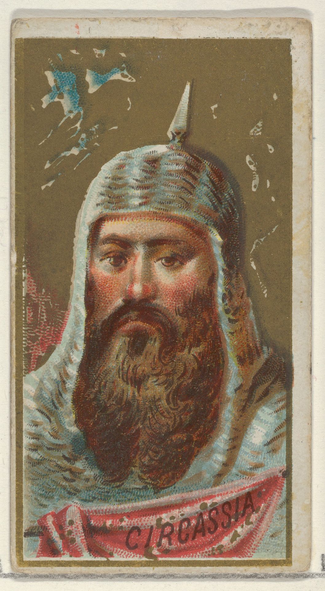Circassia, from the Types of All Nations series (N24) for Allen & Ginter Cigarettes by Allen & Ginter