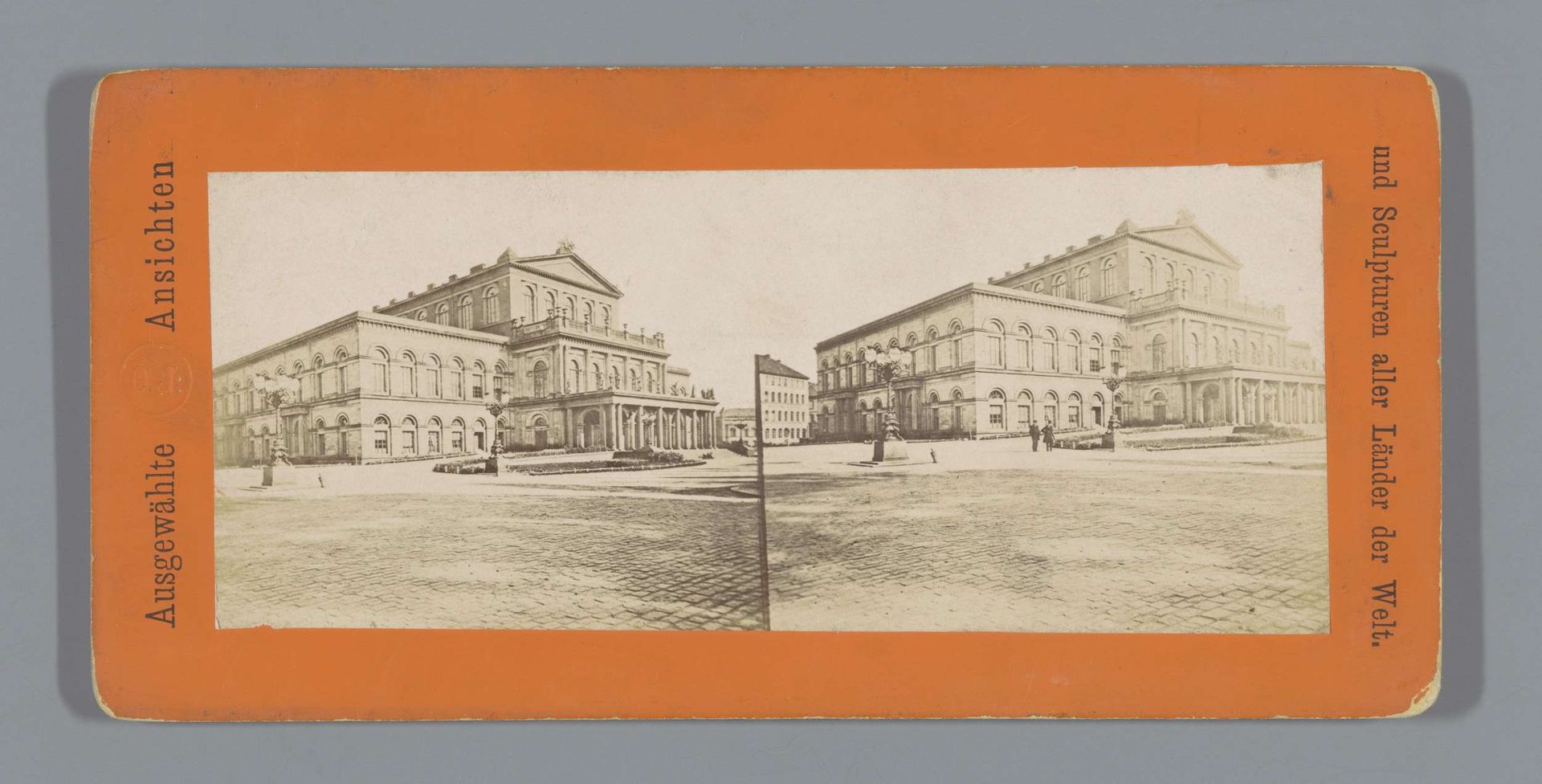 Exterieur van de Staatsoper te Hannover by O.J.
