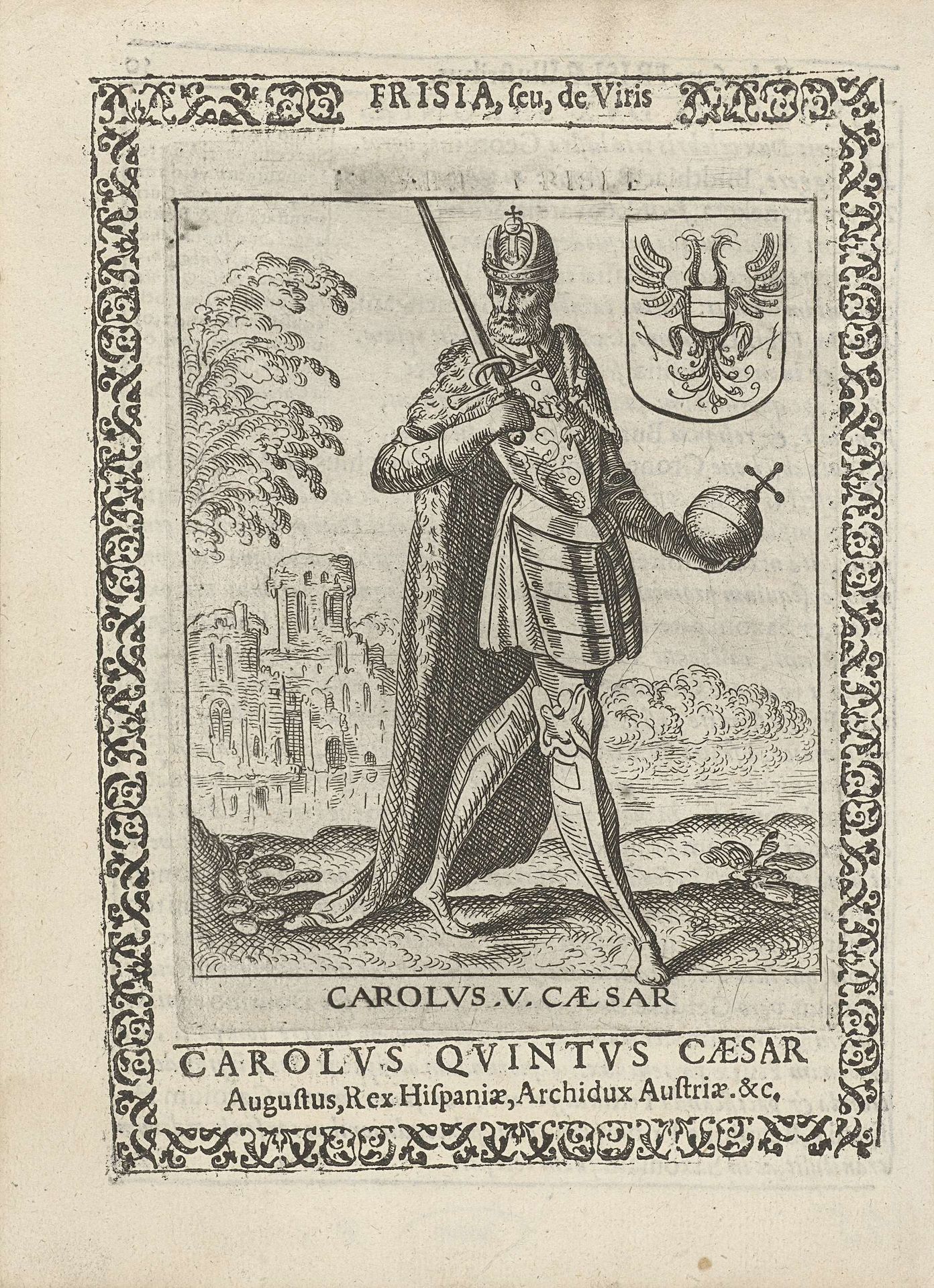 Karel V, erfpotestaat van Friesland by Pieter Feddes van Harlingen