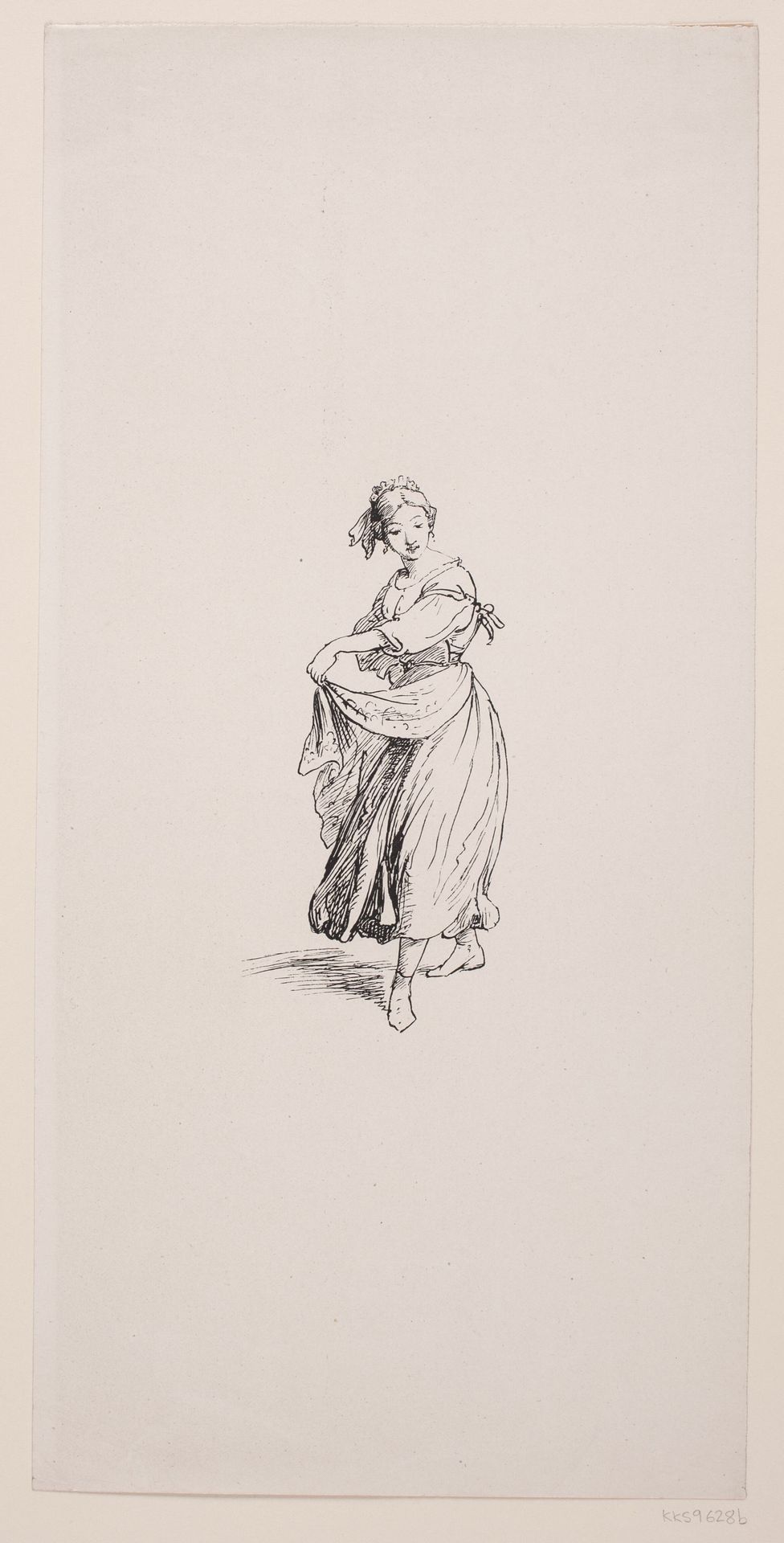 Dansende Italienerinde by Anonymous