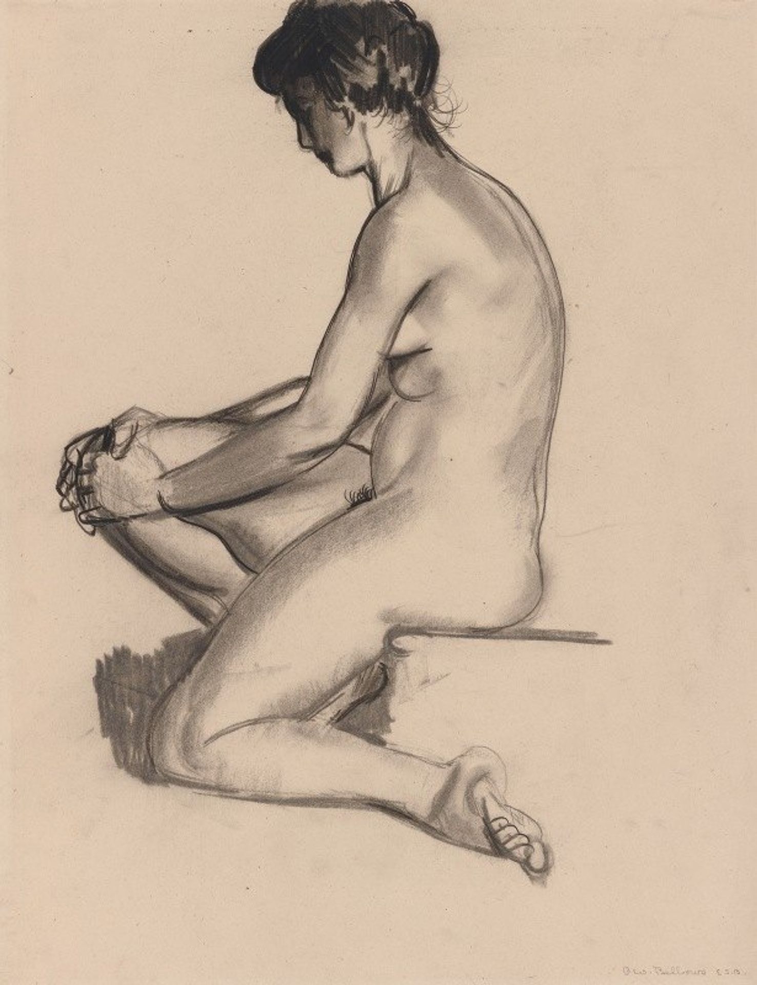 Nude Woman by George Wesley Bellows